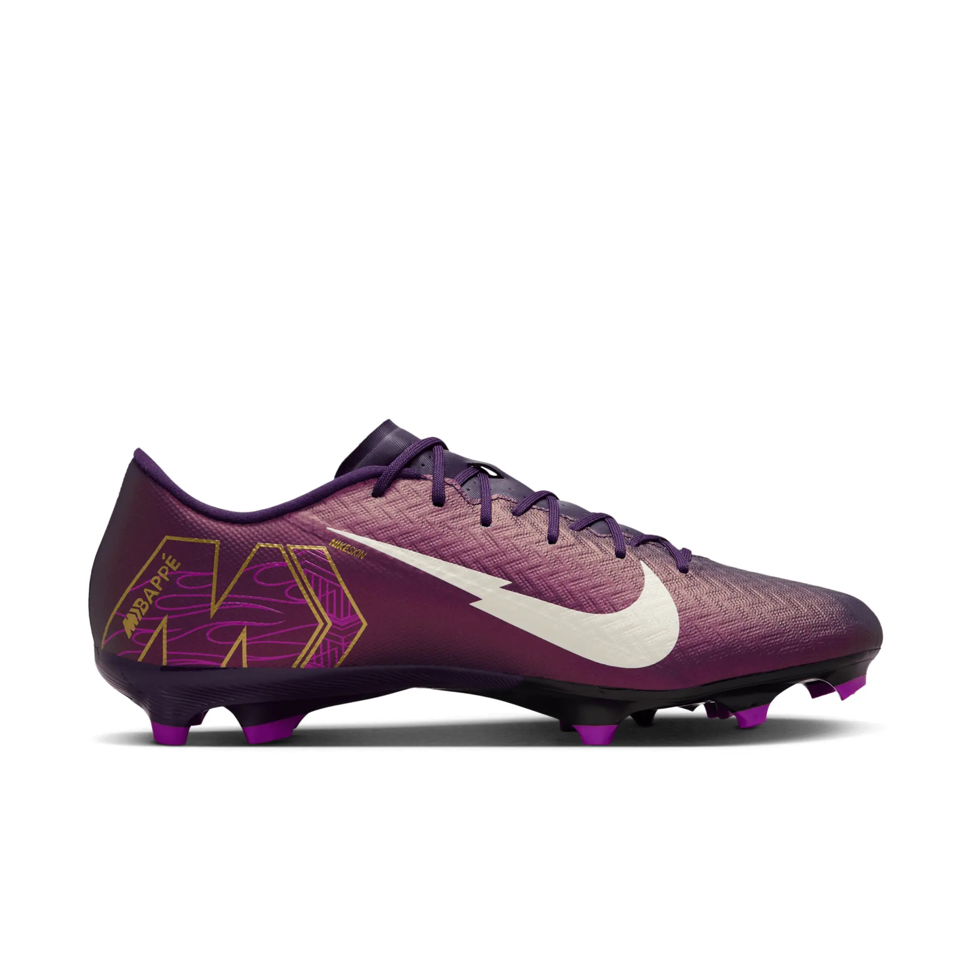 Nike Mercurial Vapor 16 Academy 'Kylian Mbappé' MG Low-Top Football Boot - Purple