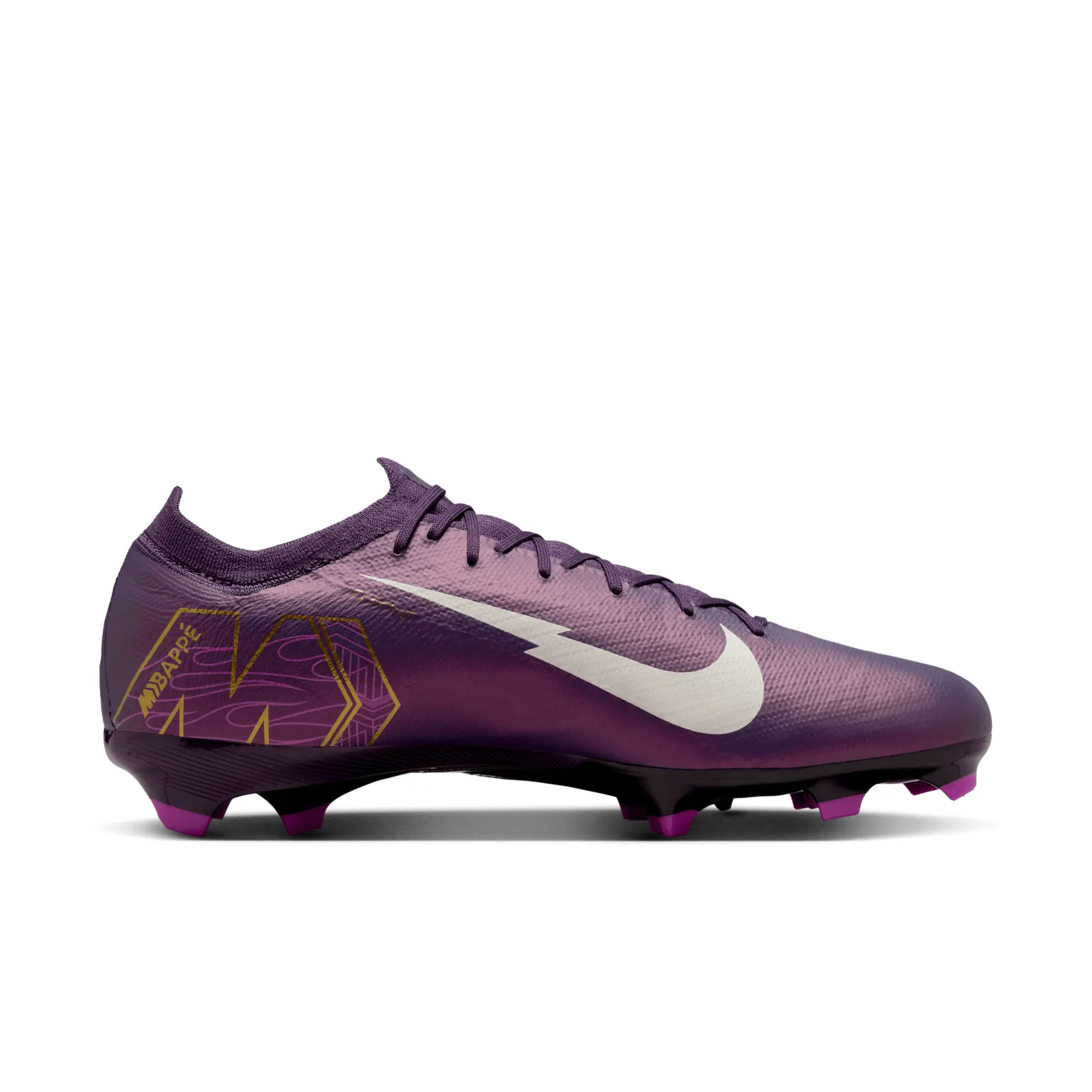 Nike Mercurial Vapor 16 Pro 'Kylian Mbappé' FG Low-Top Football Boot - Purple