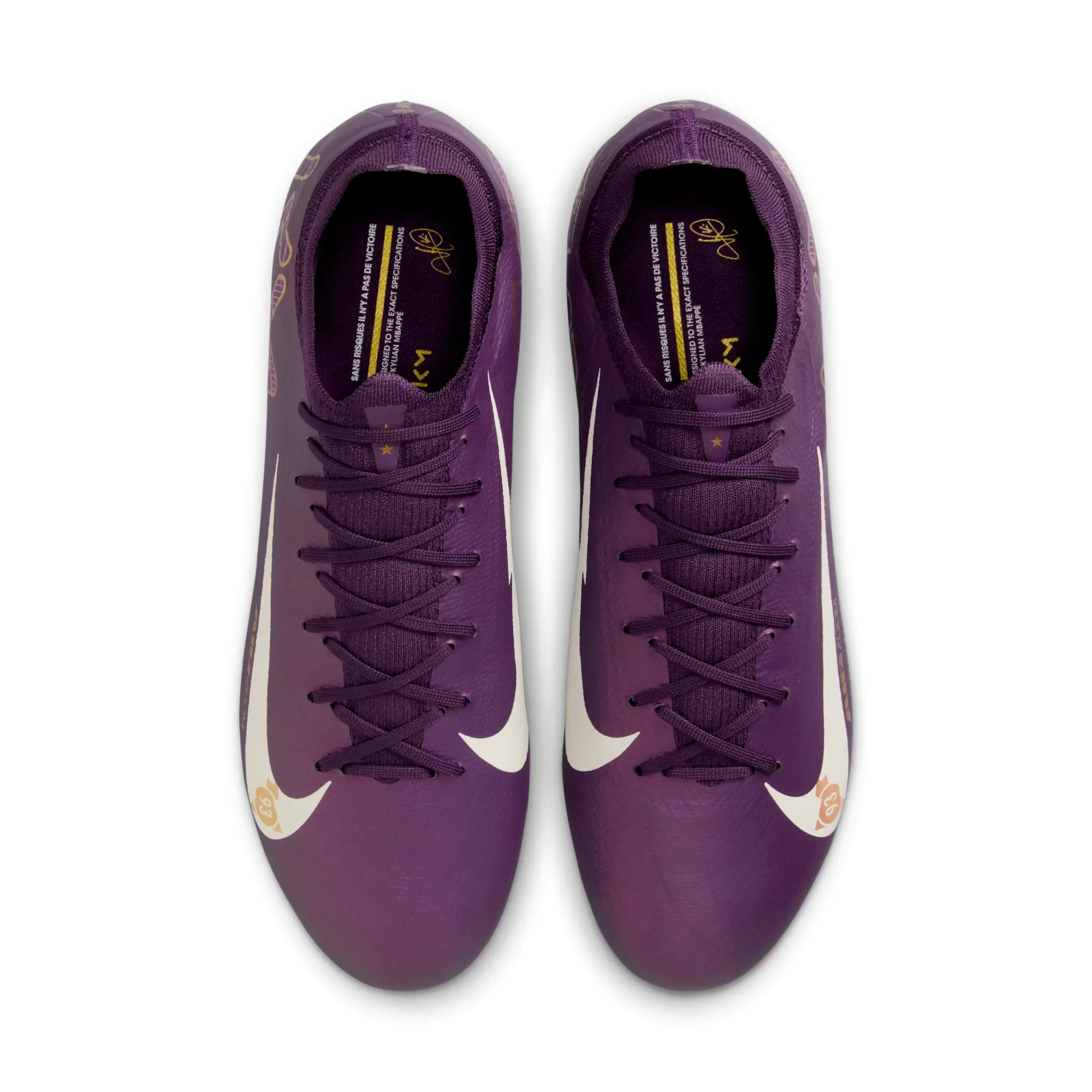 Nike Mercurial Vapor 16 Pro 'Kylian Mbappé' FG Low-Top Football Boot - Purple