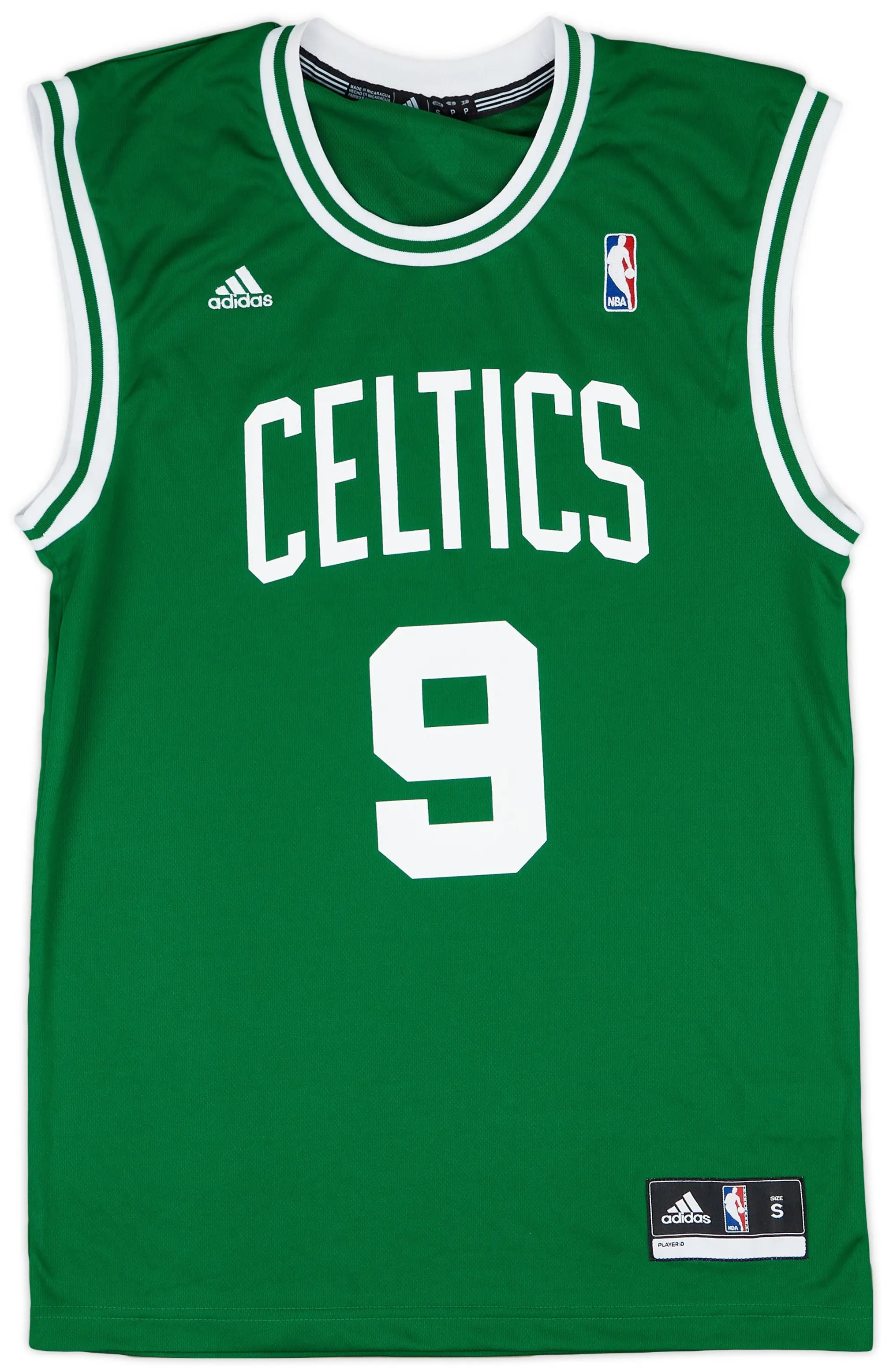 2010-14 Boston Celtics Rondo #9 adidas Away Jersey - 8/10 - (S)