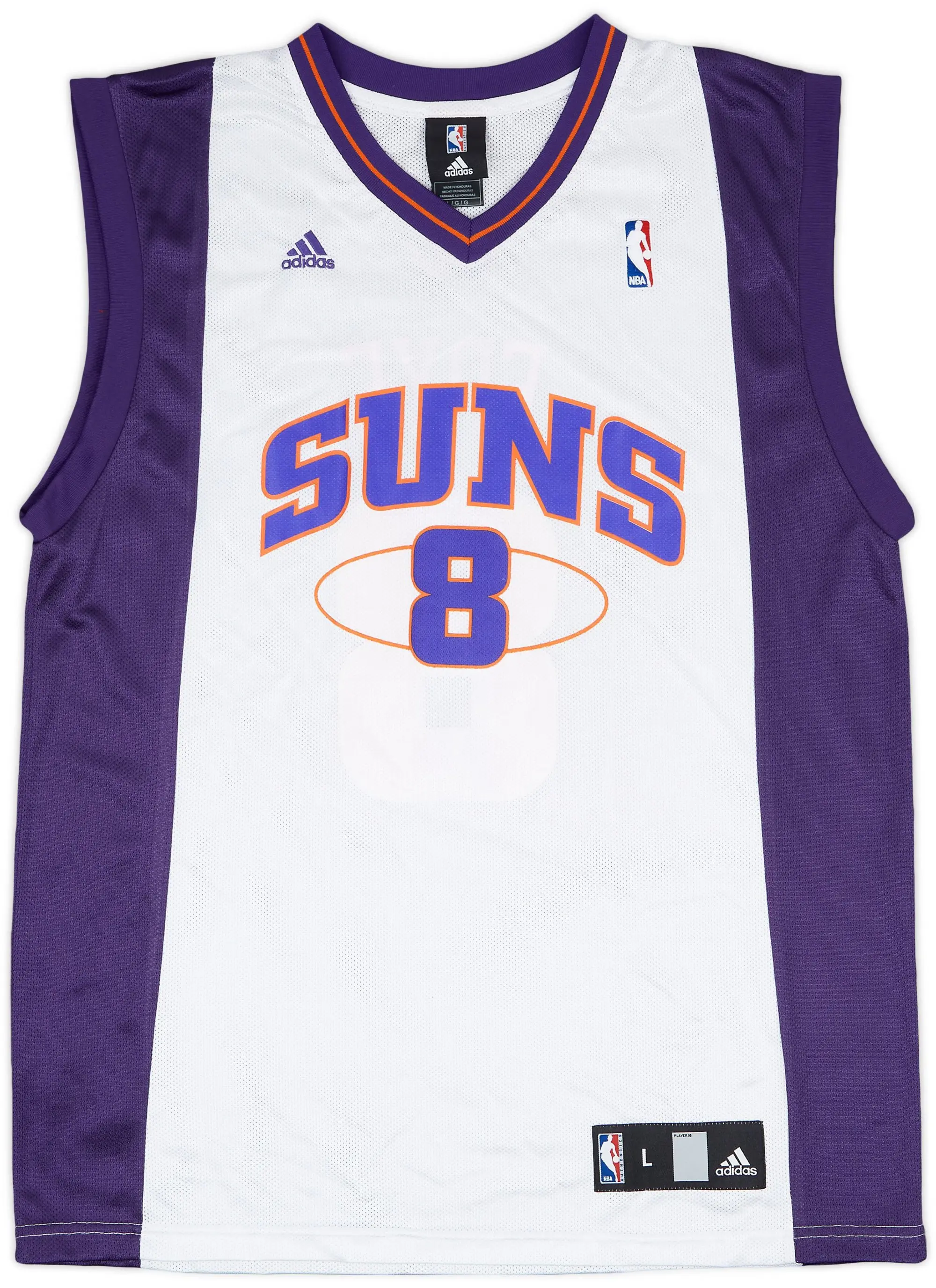 2009-10 Phoenix Suns Frye #8 adidas Home Jersey - 9/10 - (L)