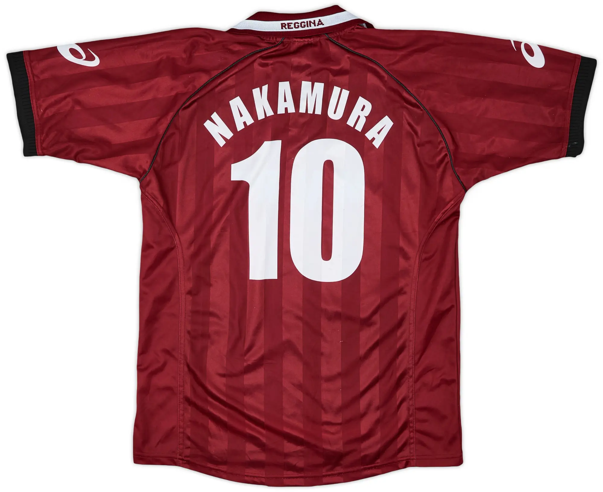 2002-03 Reggina Home Shirt Nakamura #10 - 8/10 - (L)