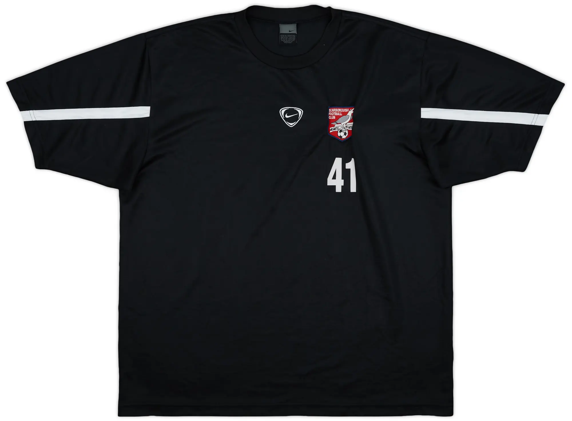 2002-03 Scarborough FC Player Issue Nike Training Shirt #41 - 6/10 - (XL)