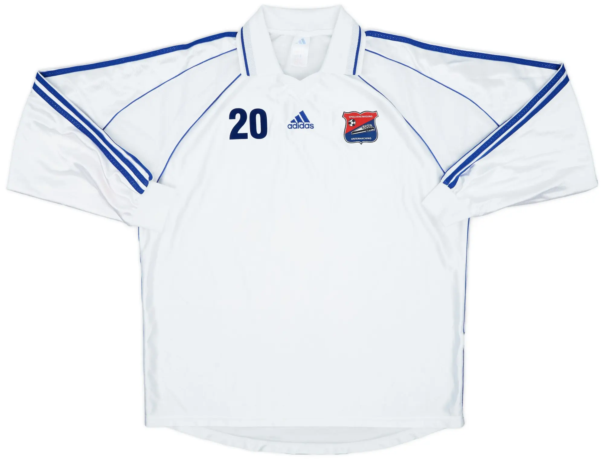 1999-00 Unterhaching Away L/S Shirt #20 - 9/10 - (XL)