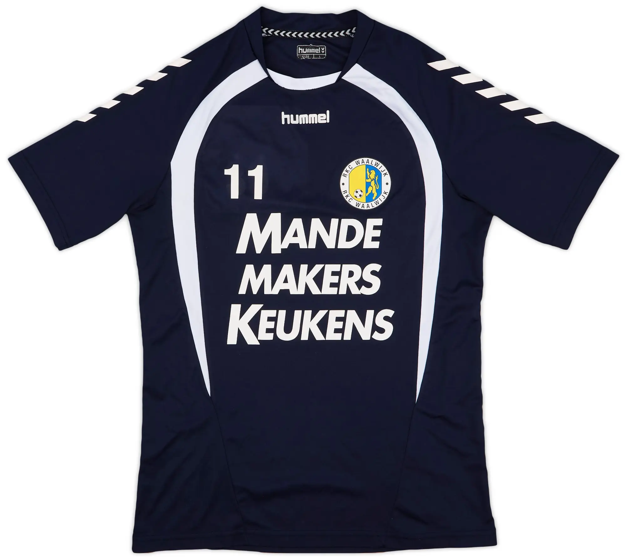 2014-15 Waalwijk Player Issue Hummel Training Shirt #11 - 9/10 - (L)
