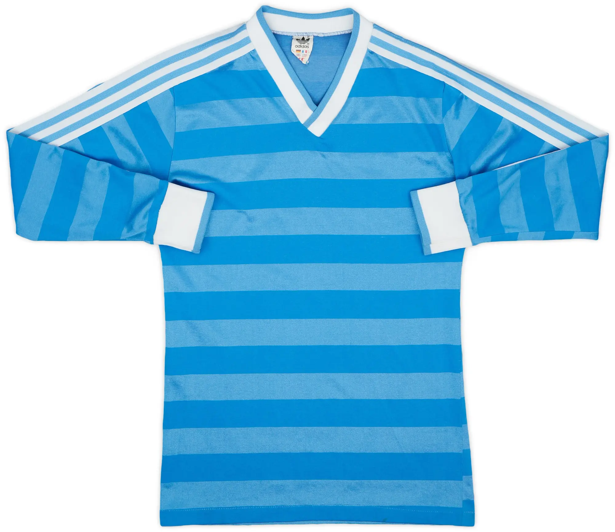 1980s adidas Template L/S Shirt - 7/10 - (S)