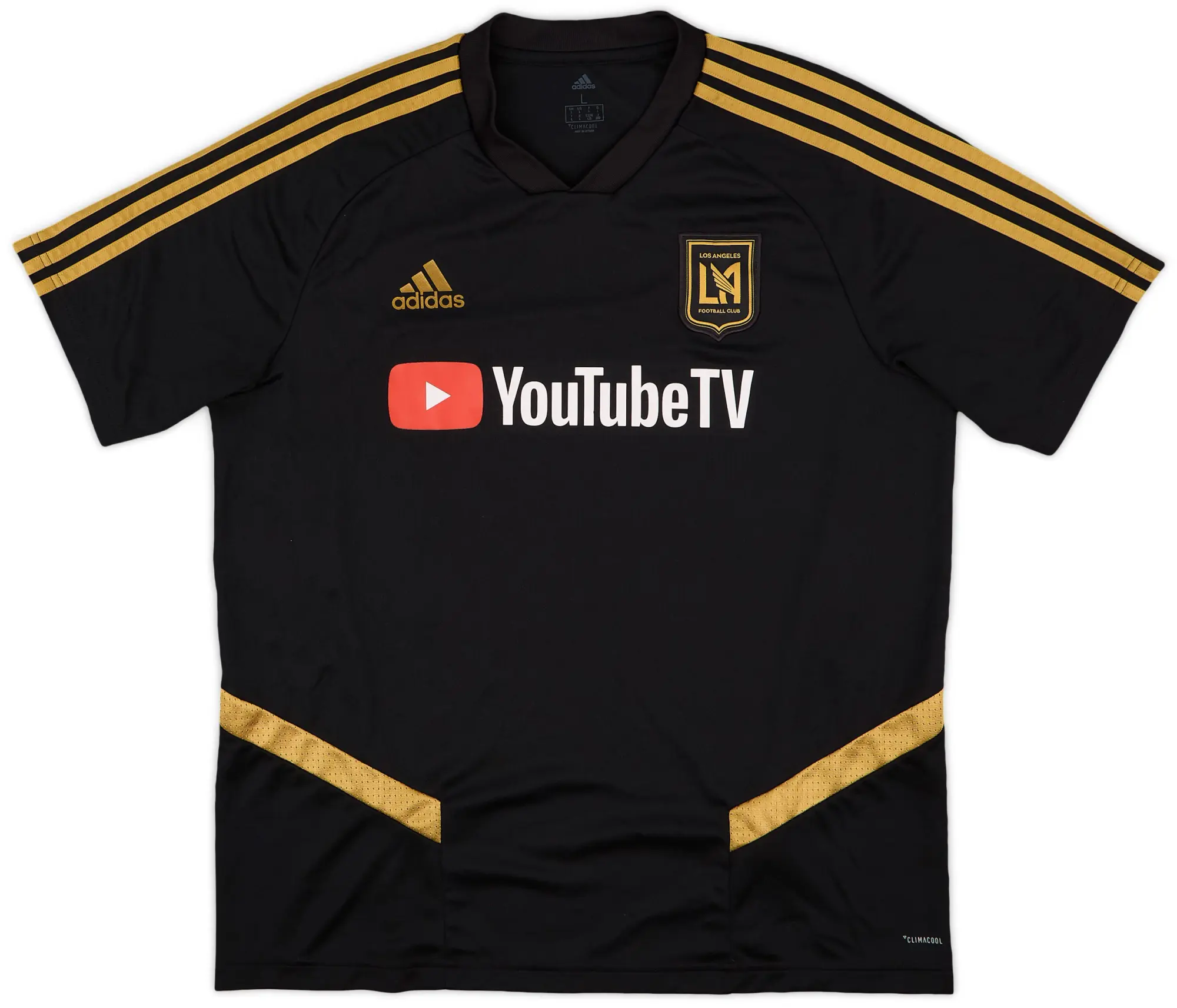 2018 LA FC adidas Training Shirt - 7/10 - (L)