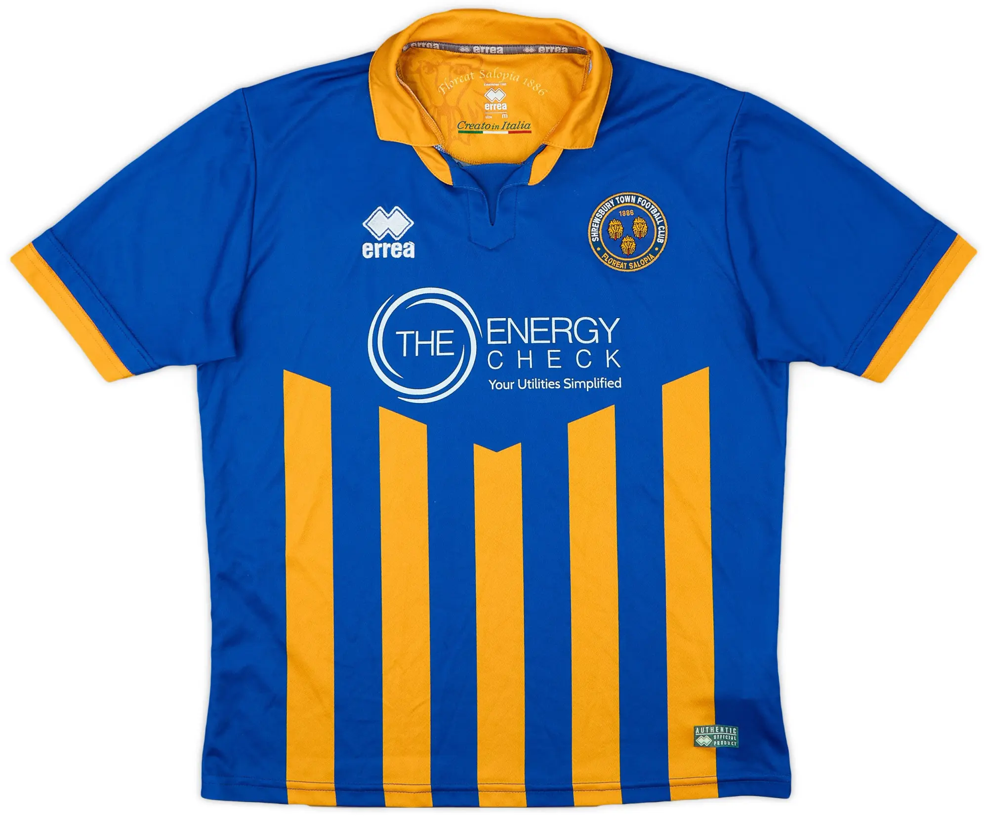 2017-18 Shrewsbury Home Shirt - 8/10 - (M)