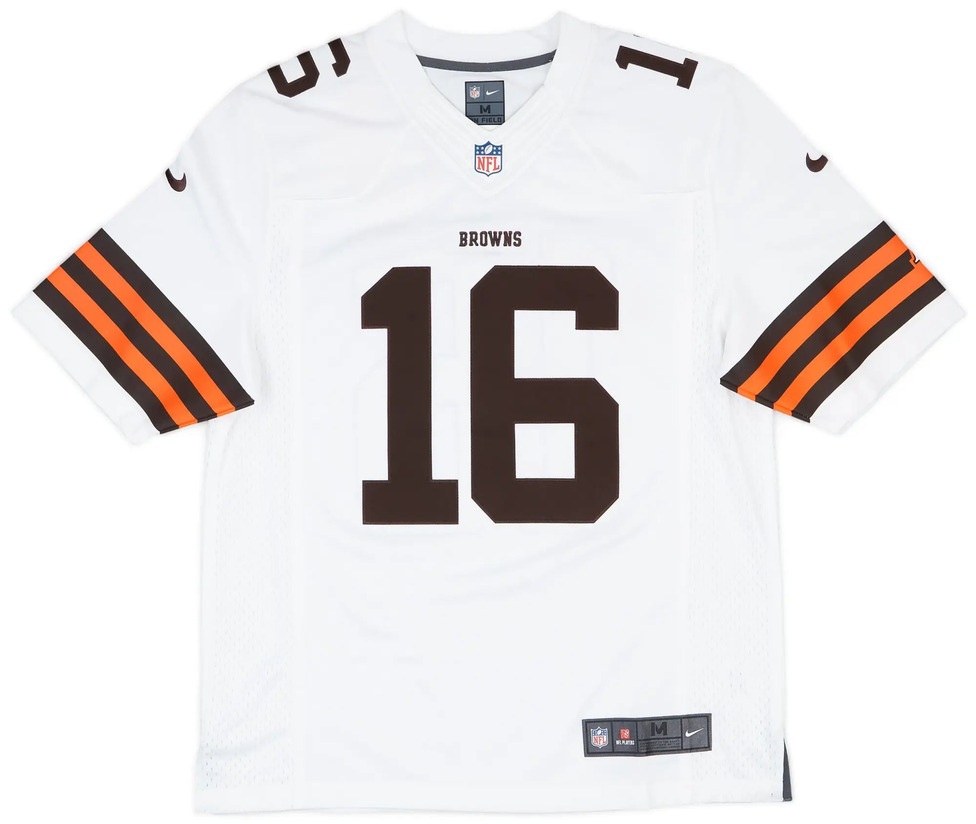 2012 Cleveland Browns Cribbs #16 Nike Premier Away Jersey - 8/10 - (M)
