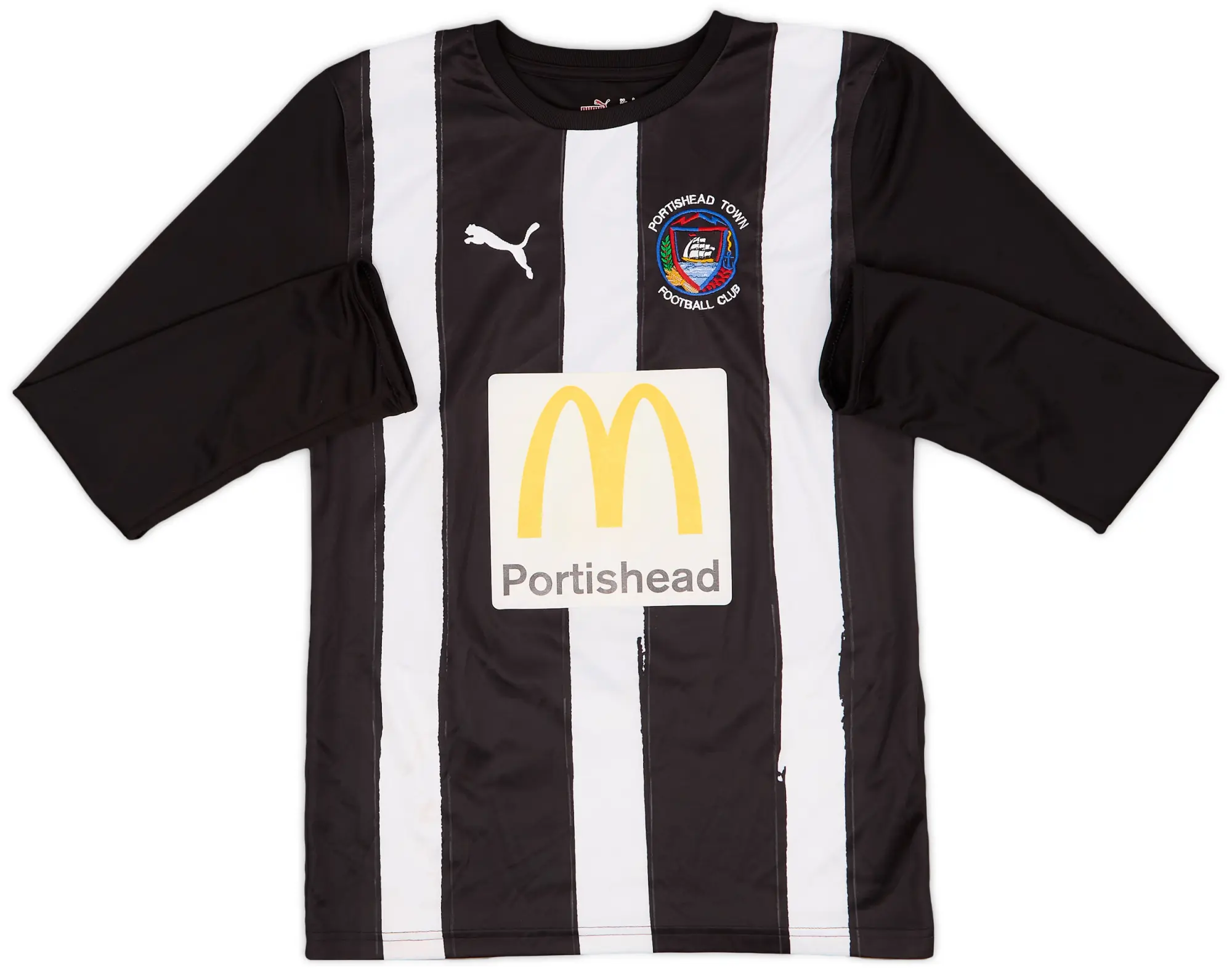 2000s Portishead Town Home L/S Shirt #9 - 6/10 - (S)