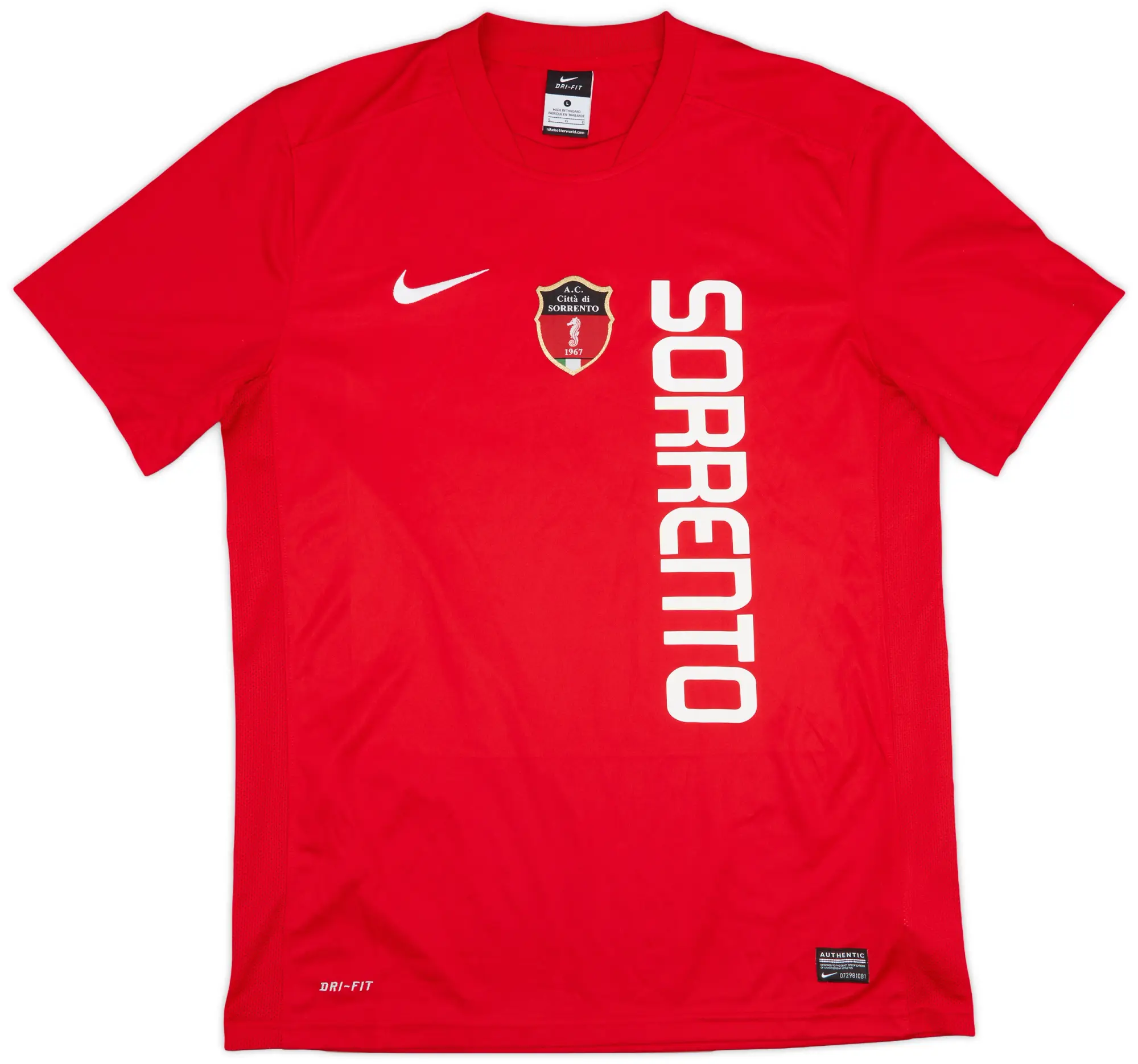 2012-13 Sorrento Nike Template Shirt (Sorrento) - 9/10 - (L)