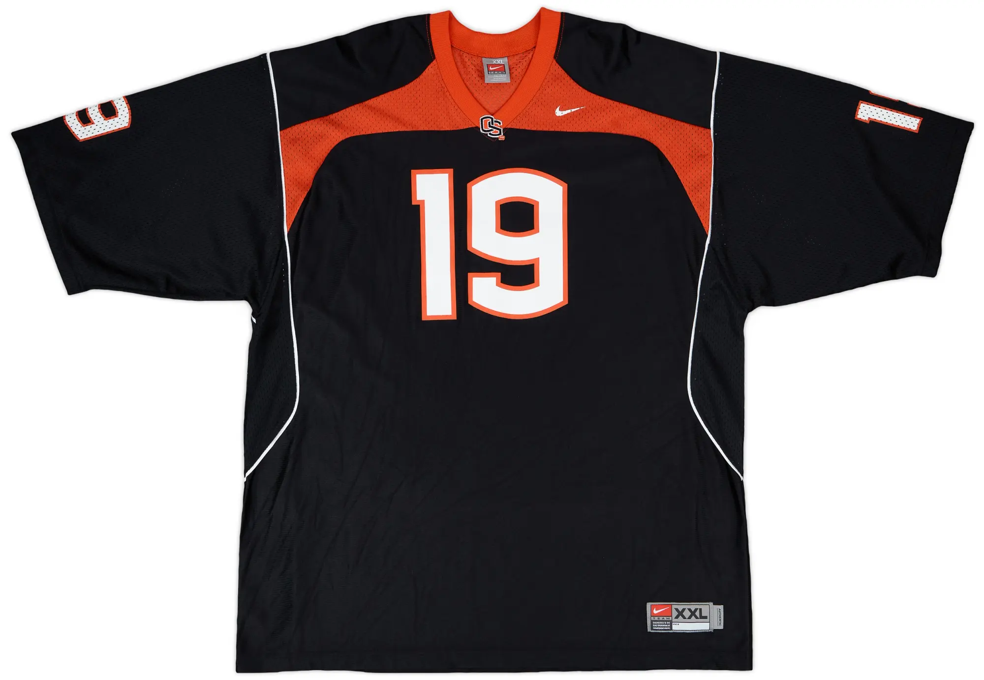 2007 Oregon State Beavers Camp #19 Nike Home Jersey - 8/10 - (XXL)