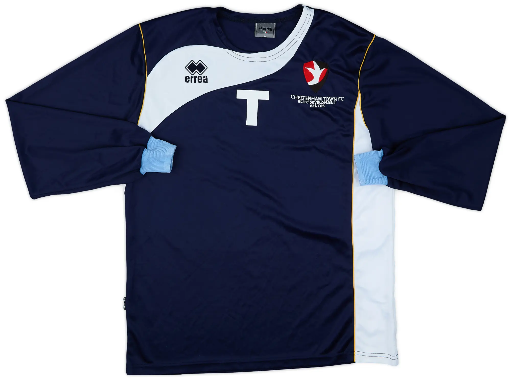 2008-09 Cheltenham 'Elite Development Centre' Staff Issue Errea Training L/S Shirt 'T' - 9/10 - (L)
