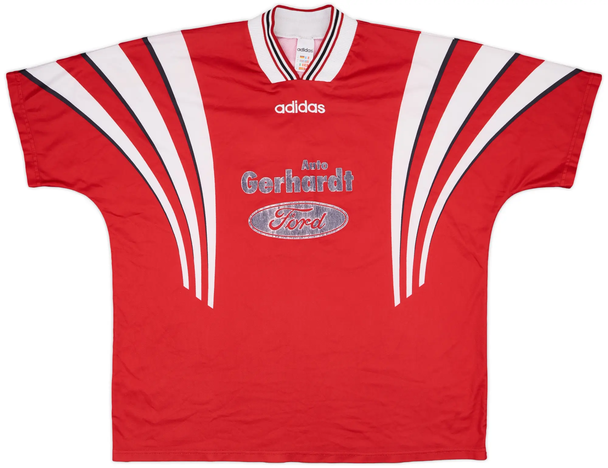 1990s adidas Template Shirt #10 - 8/10 - (XL)