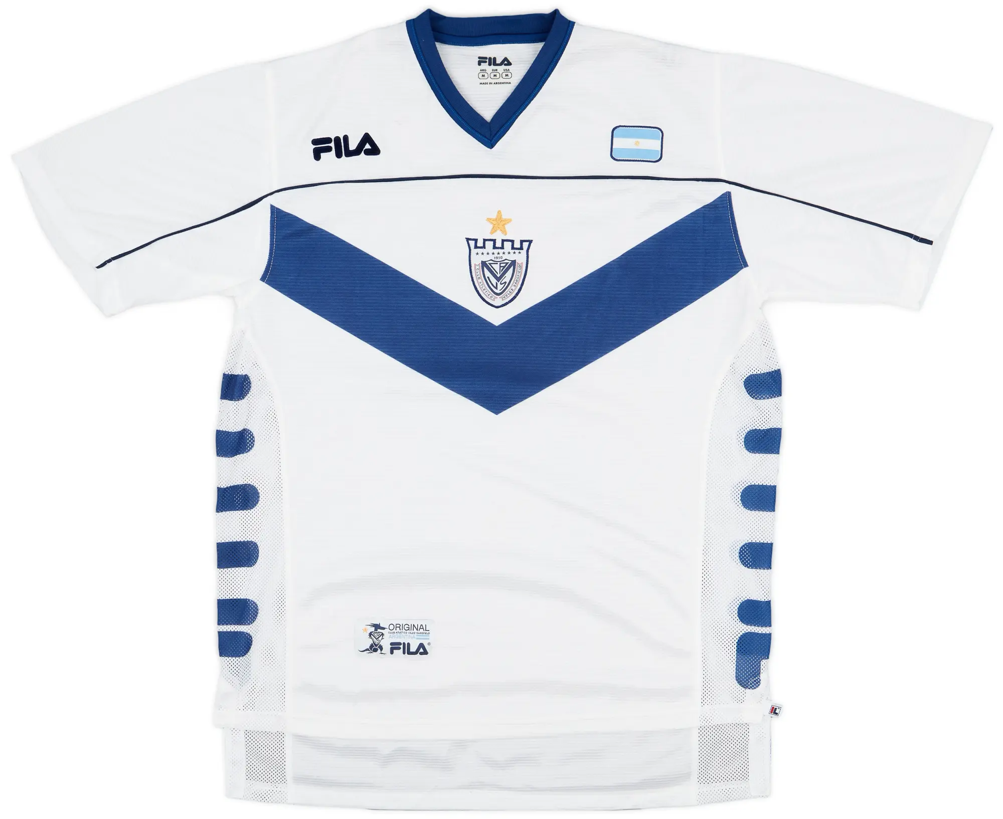 2002-03 Velez Sarsfield Home Shirt - 9/10 - (M)