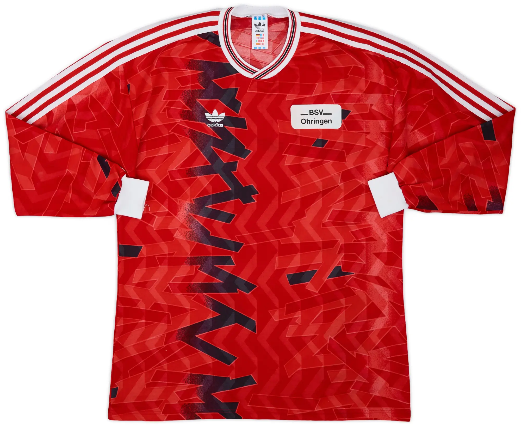 1980s adidas Template L/S Shirt #4 - 9/10 - (L/XL)