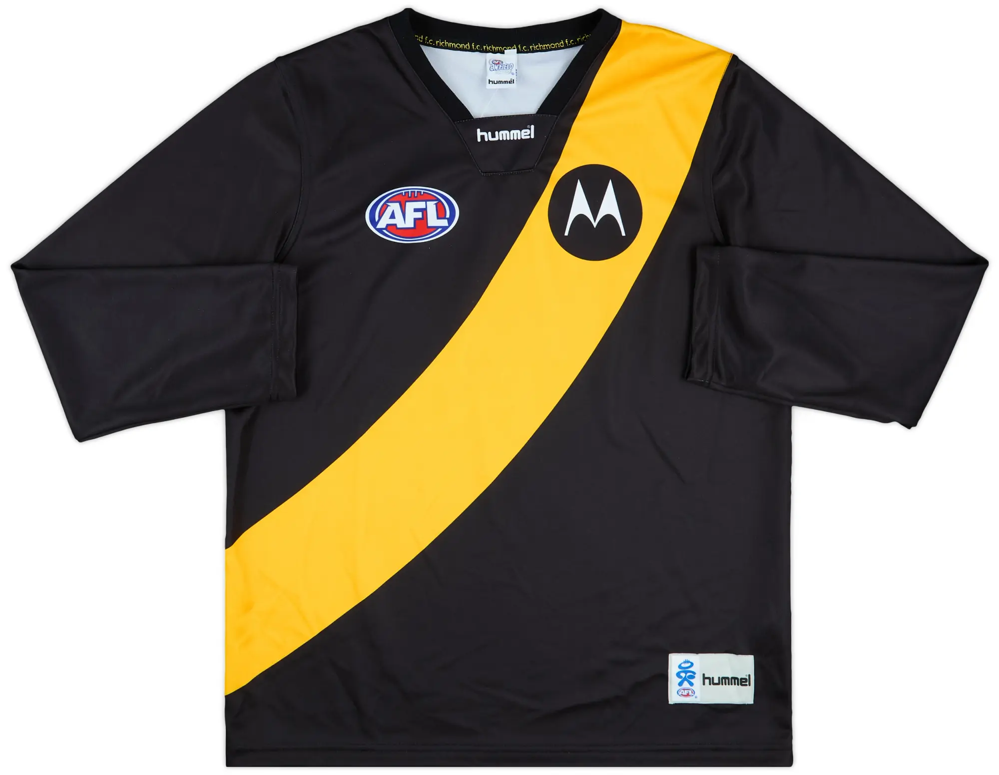 2010s Richmond FC AFL Hummel Sweat Top - 9/10 - (XL)