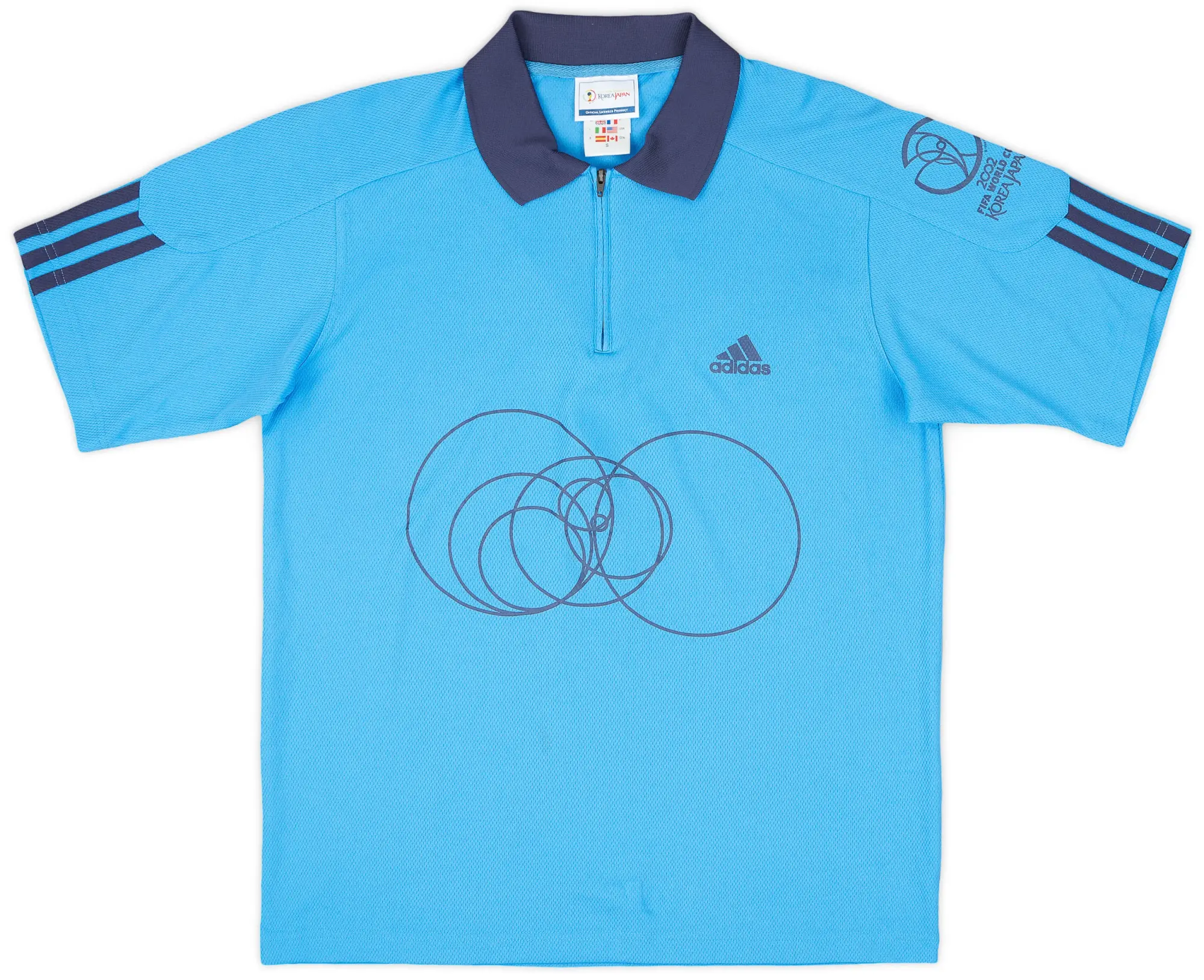 2002 adidas World Cup Polo Shirt - 10/10 - (S)