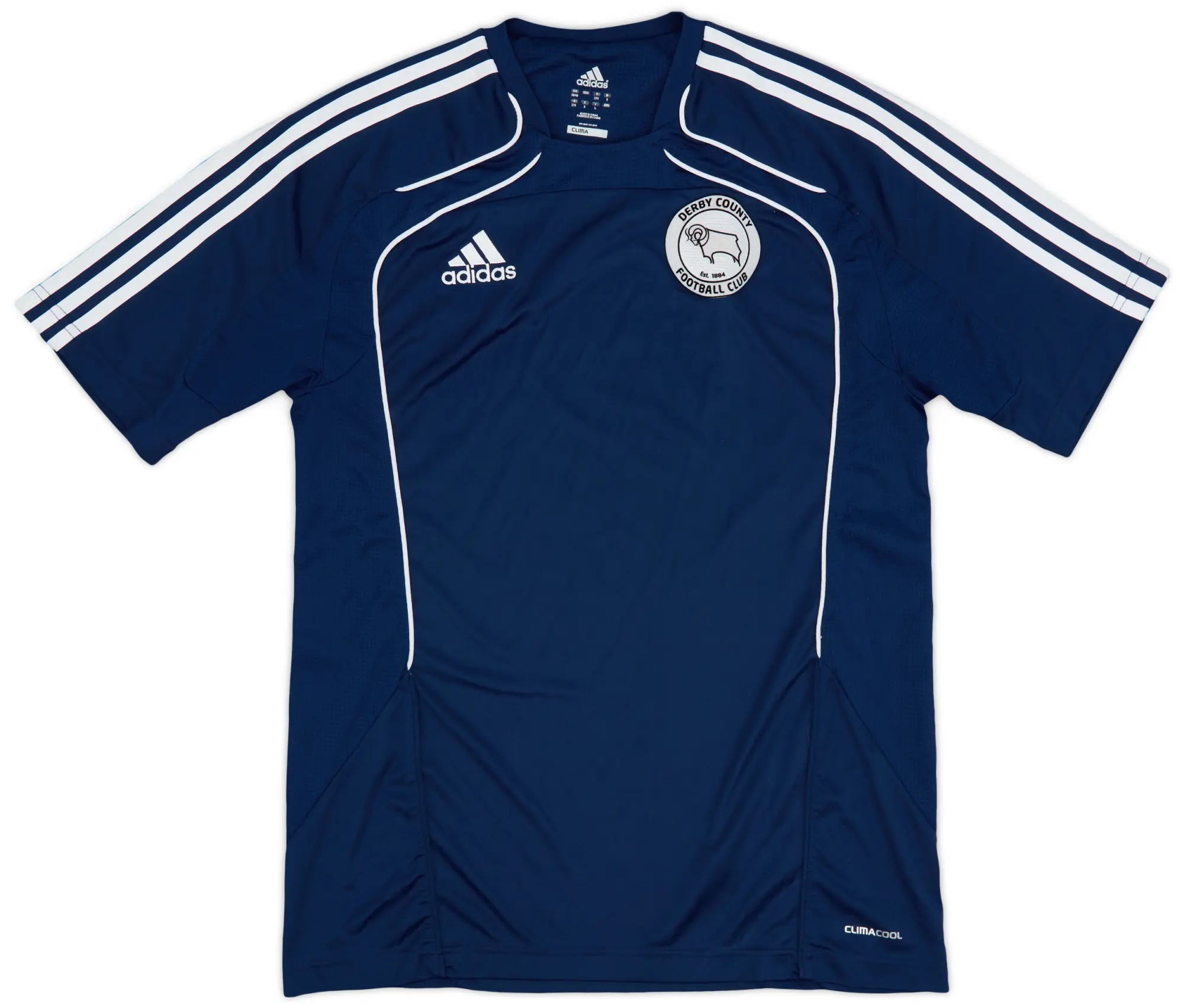 2010-11 Derby adidas Training Shirt - 9/10 - (M)