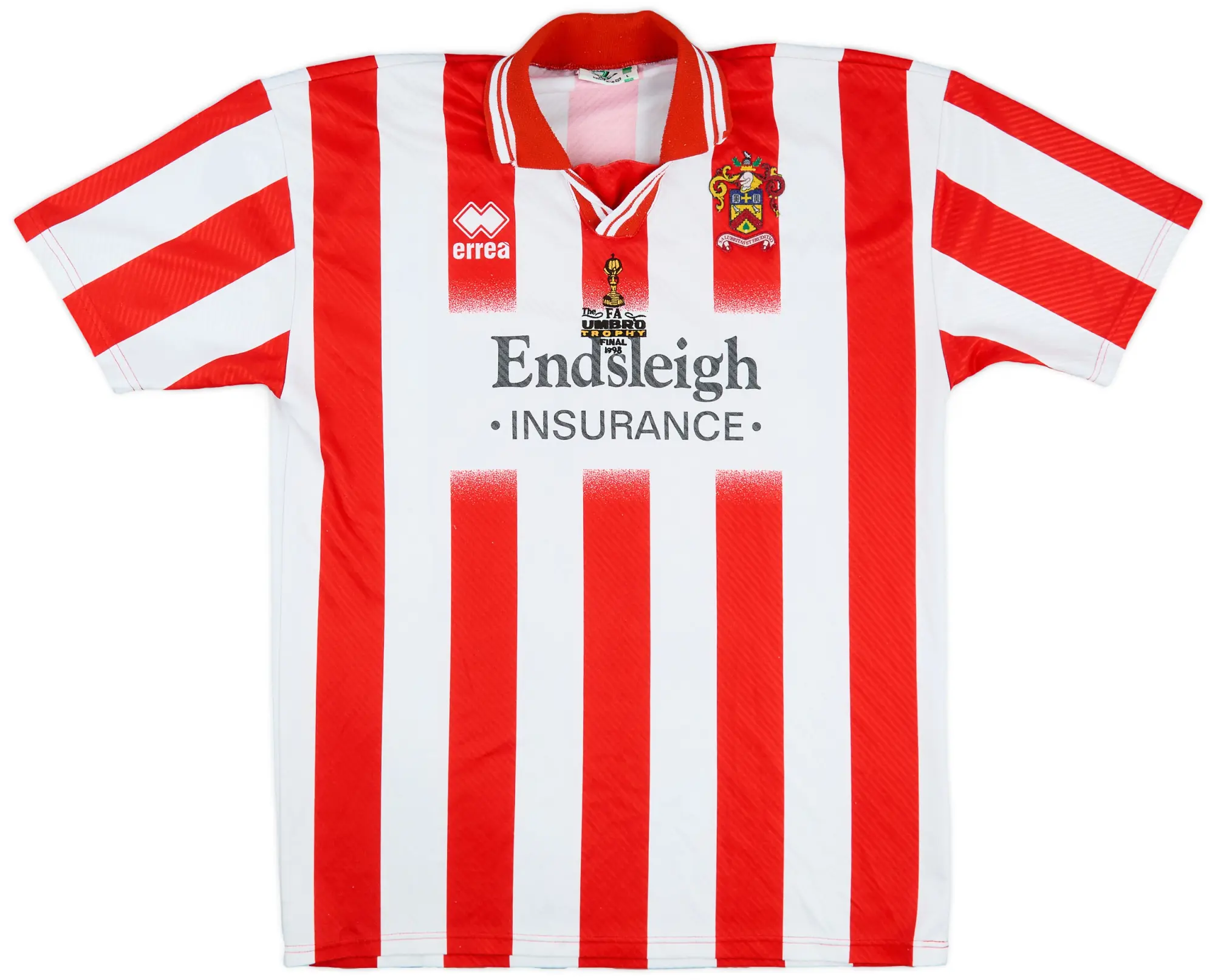 1997-99 Cheltenham 'FA Trophy Final' Home Shirt - 8/10 - (L)
