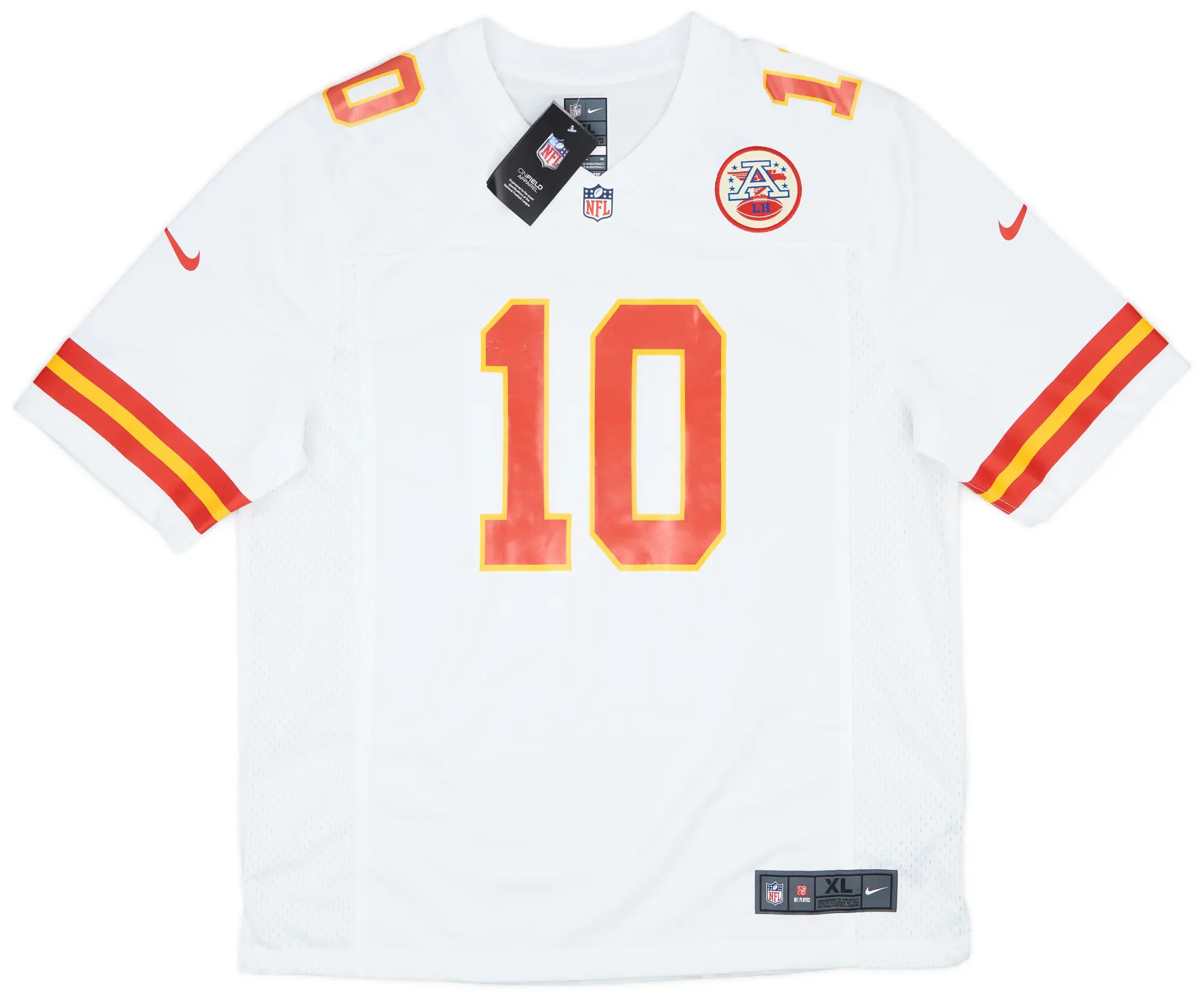 2016-21 Kansas City Chiefs Hill #10 Nike Game Away Jersey (XL)