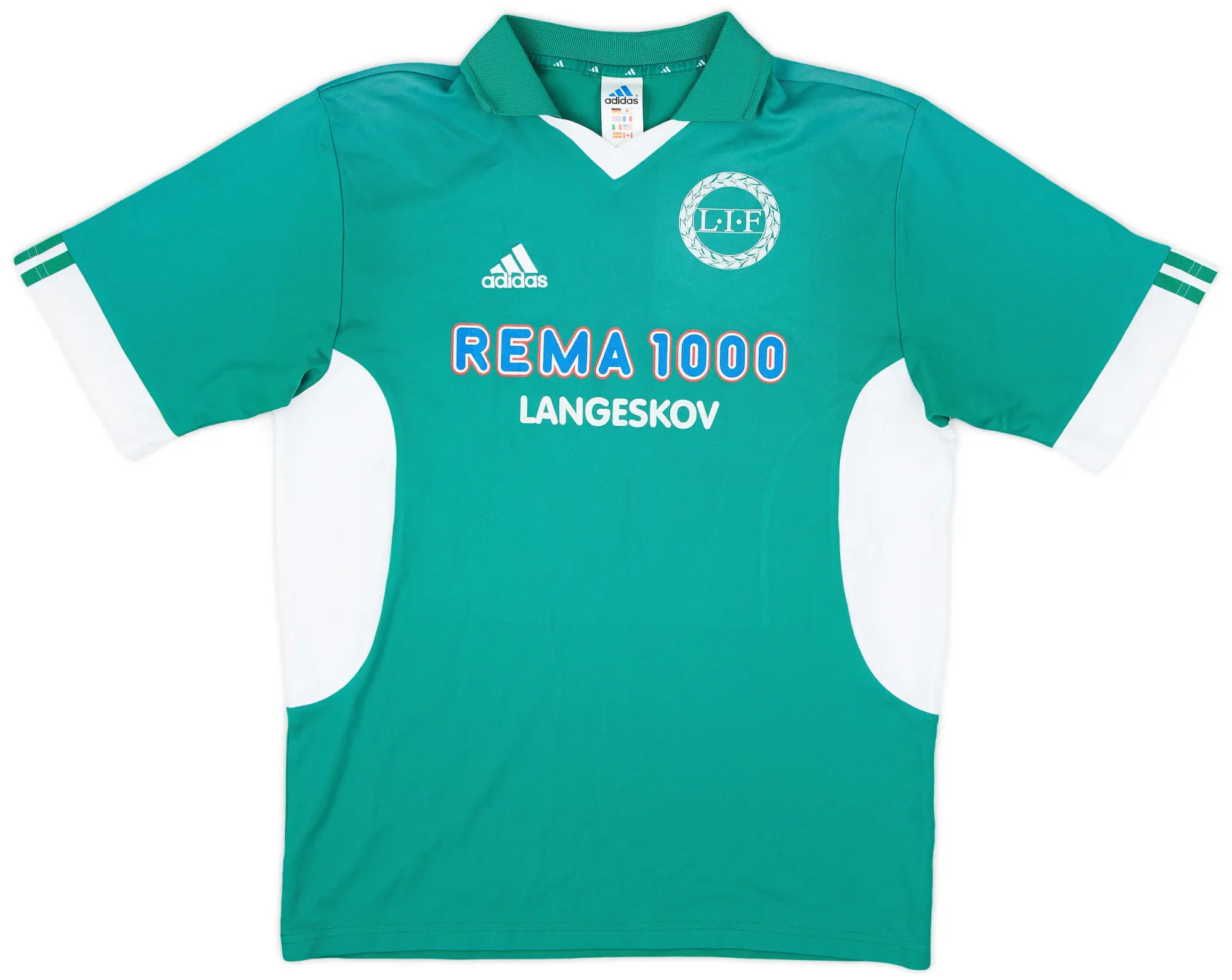 2002-03 Langeskov IF Home Shirt #3 - 8/10 - (M)
