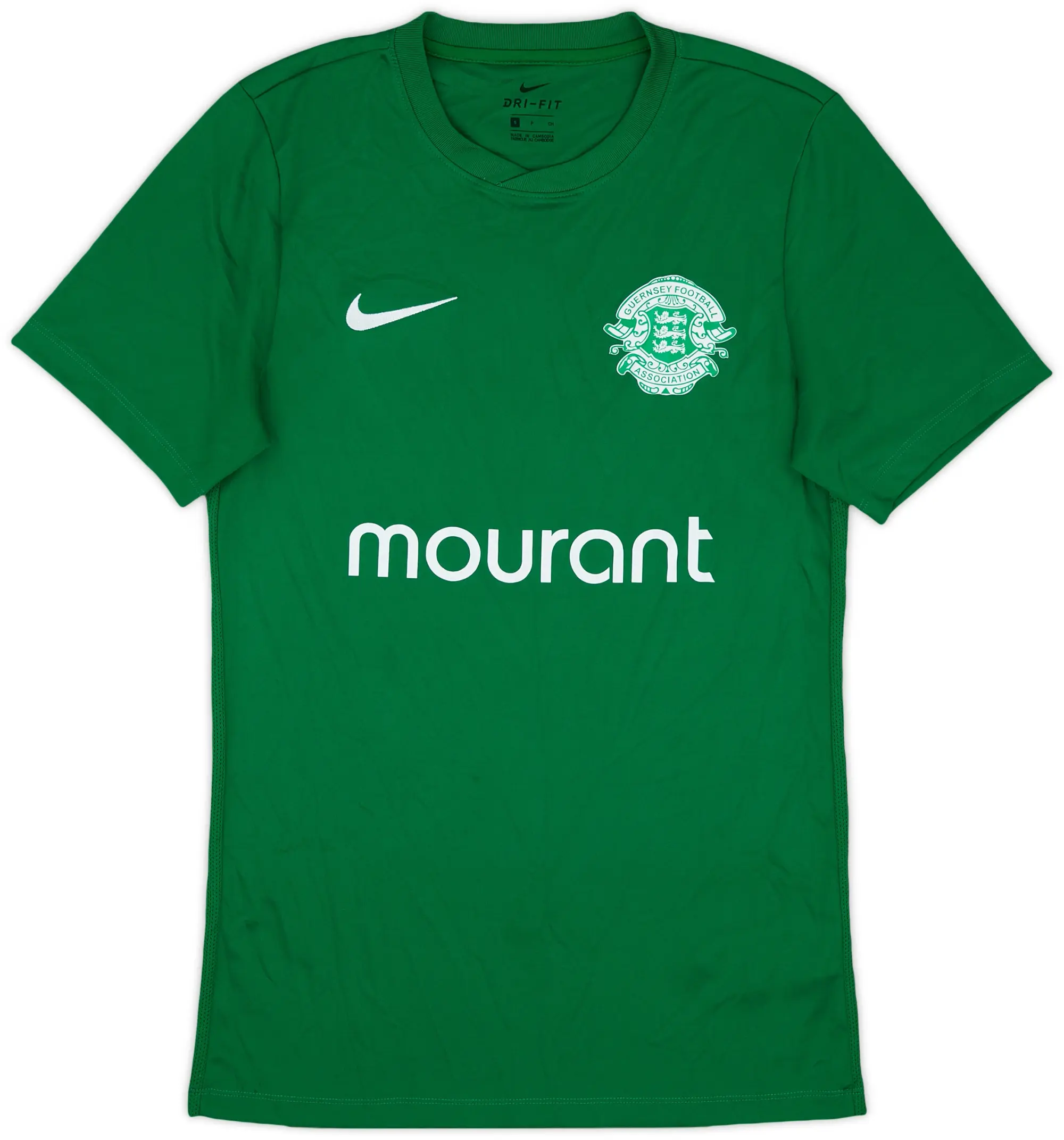 2018-19 Guernsey FA Nike Training Shirt - 8/10 - (S)