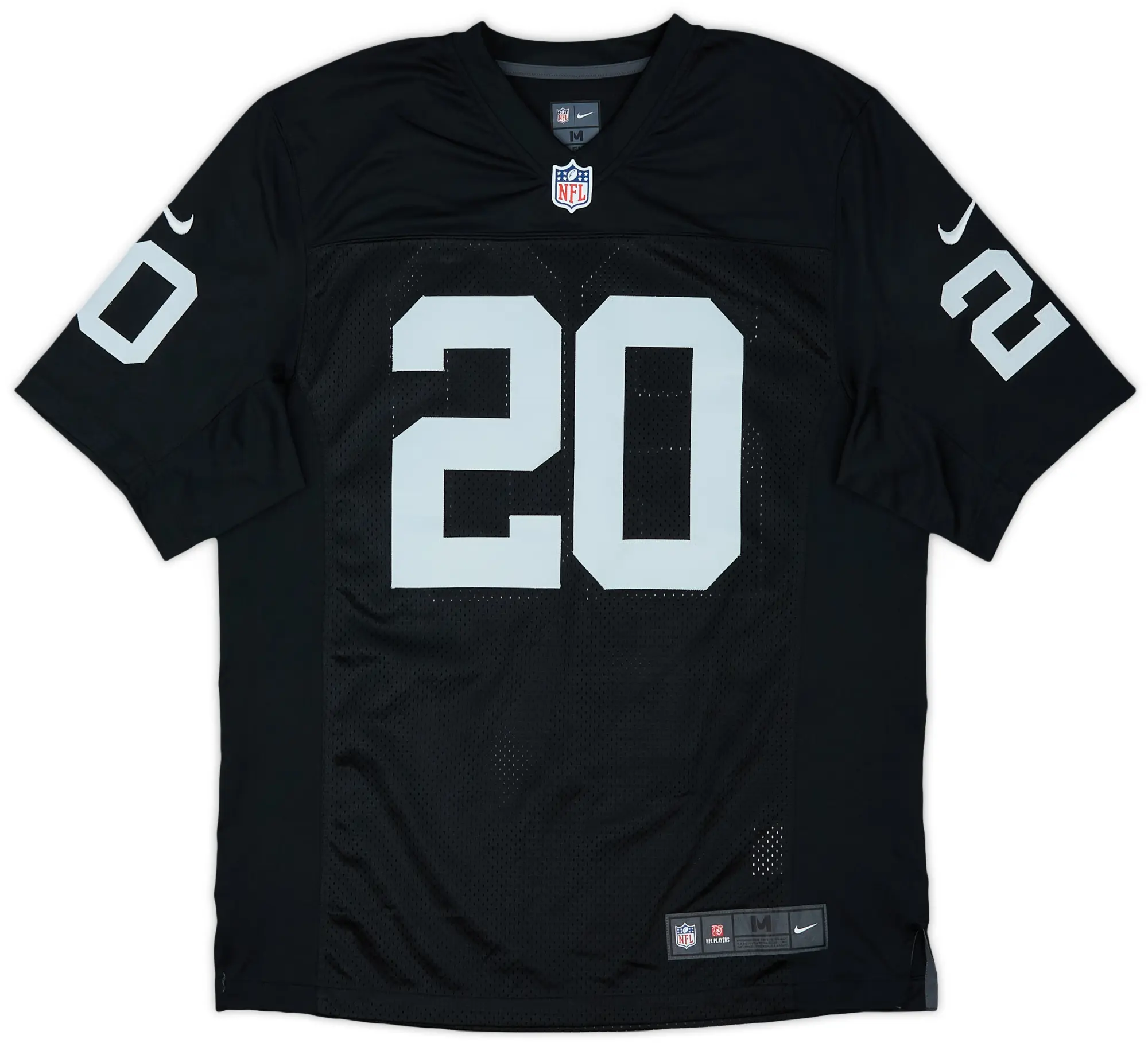 2012-14 Oakland Raiders McFadden #20 Nike Premier Home Jersey - 8/10 - (M)