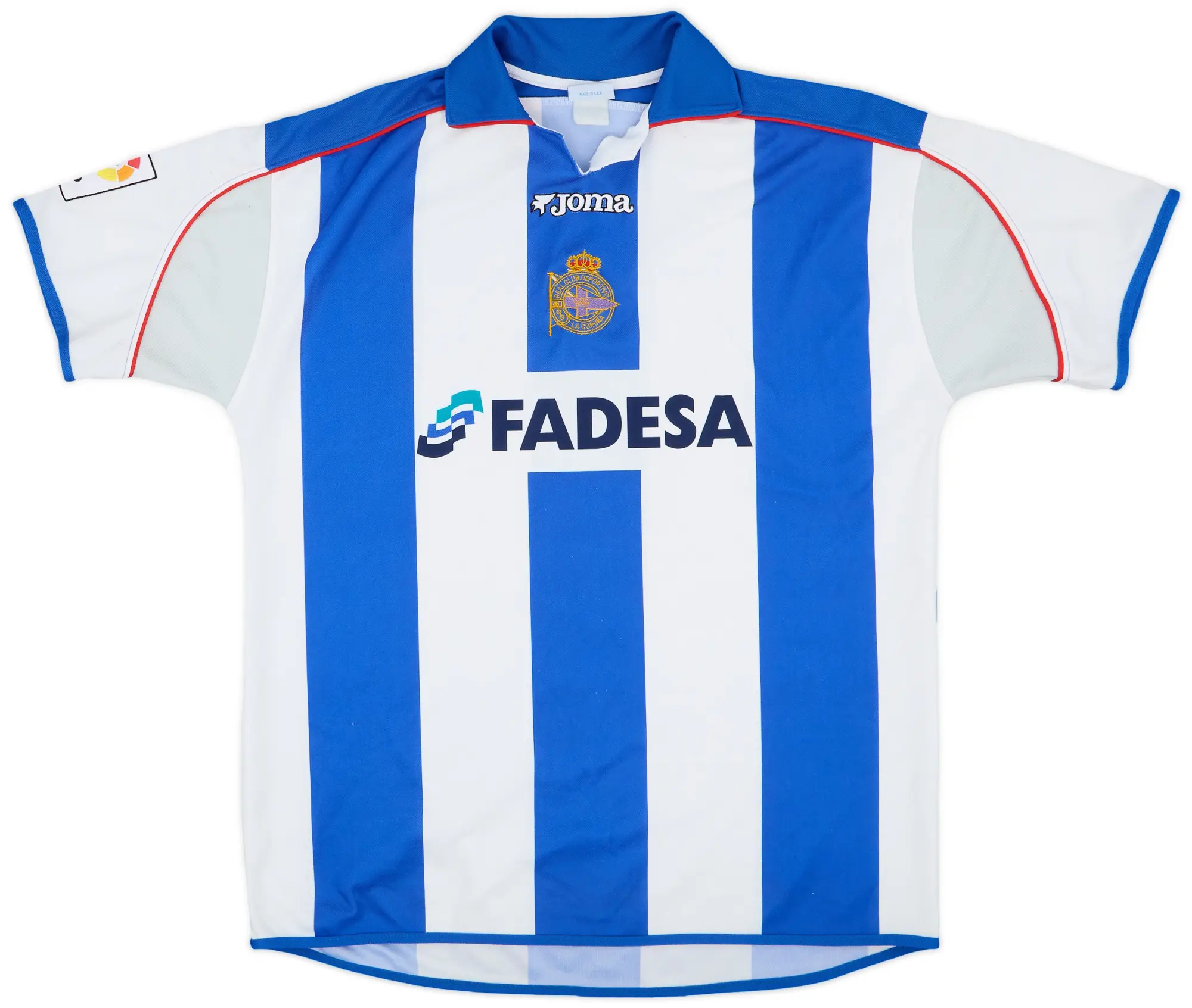 2001-02 Deportivo Home Shirt - 6/10 - (XL)