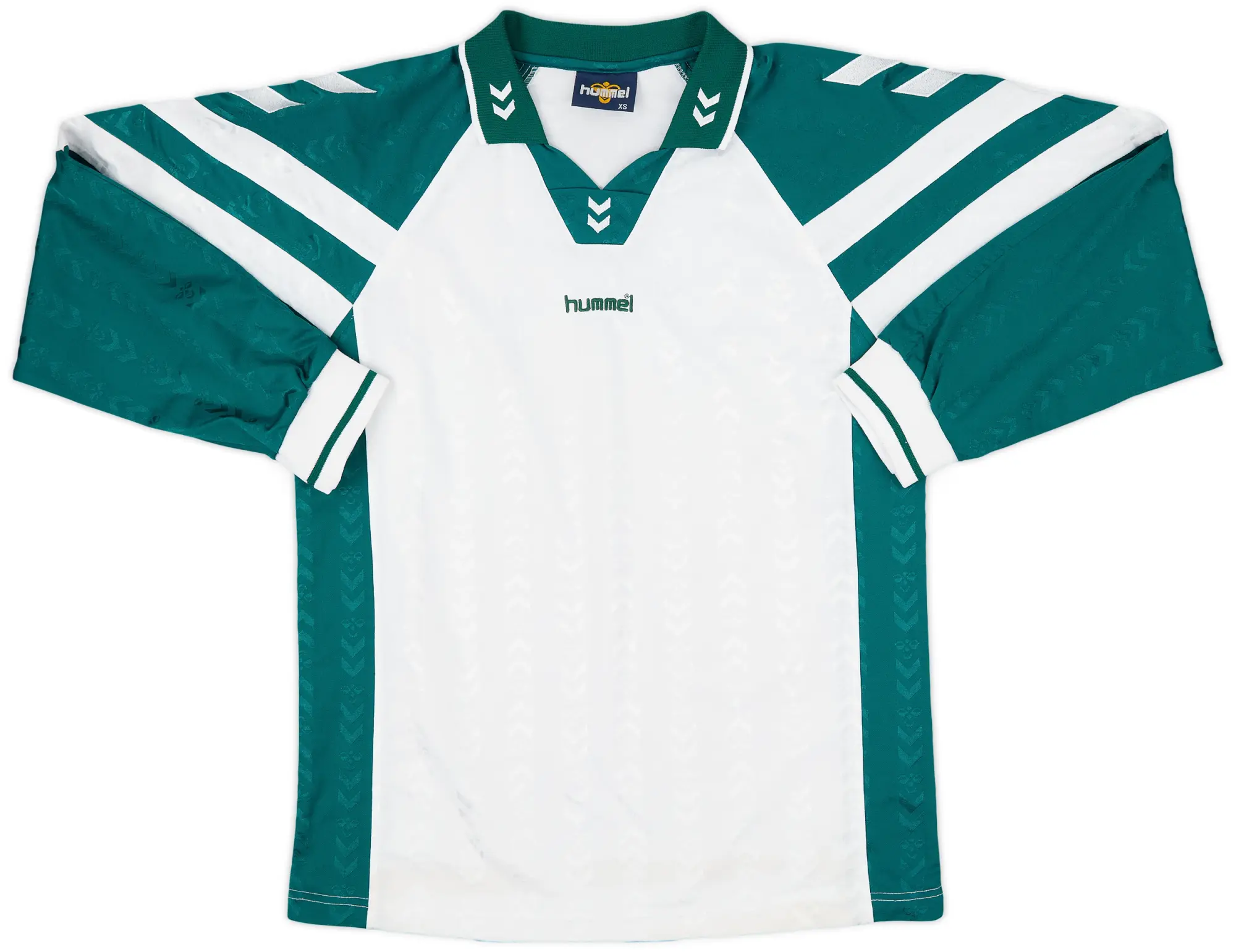 1990s Hummel Template L/S Shirt - 10/10 - (XS)