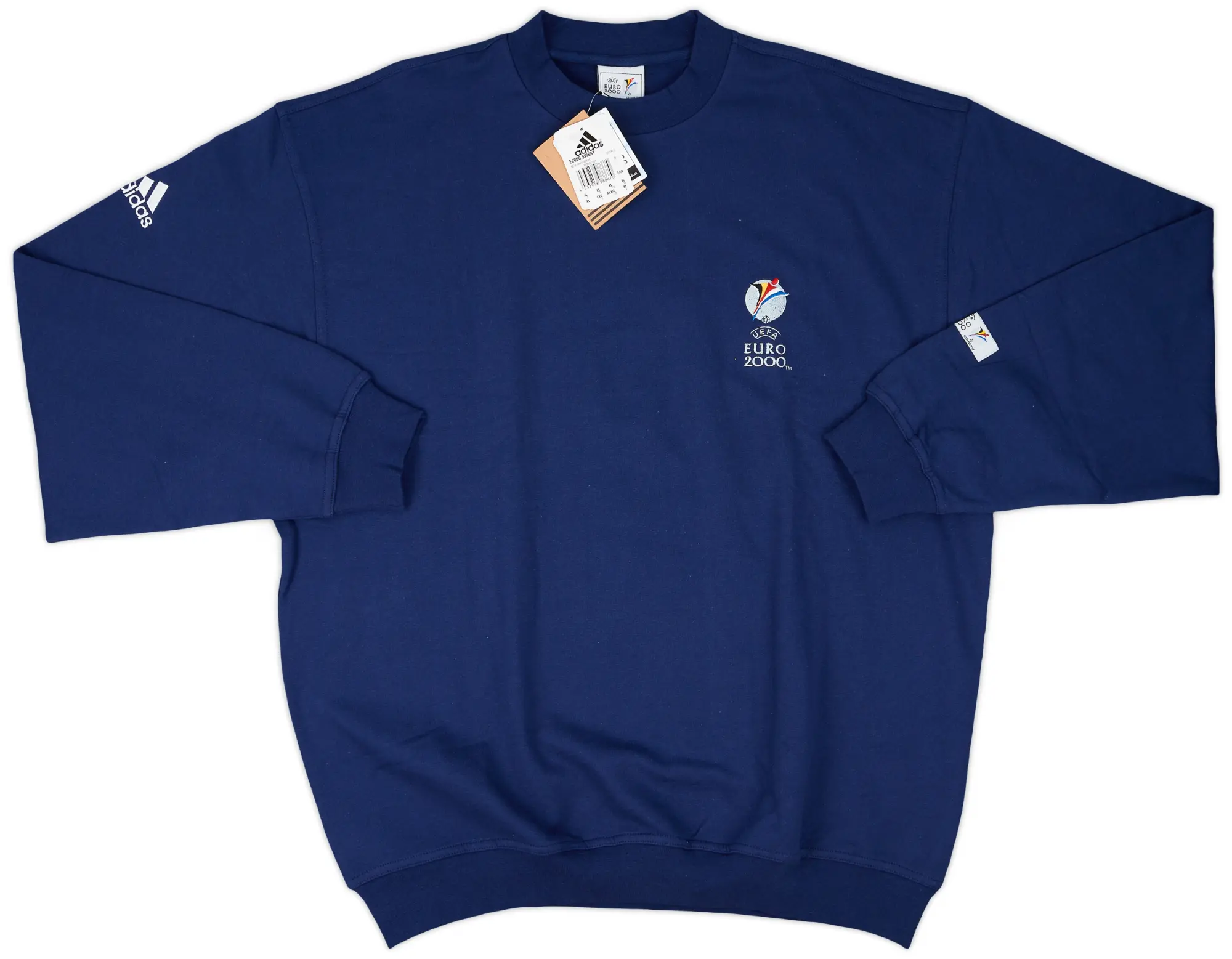 2000 UEFA 'Euro 2000' adidas Sweat Top (XL)