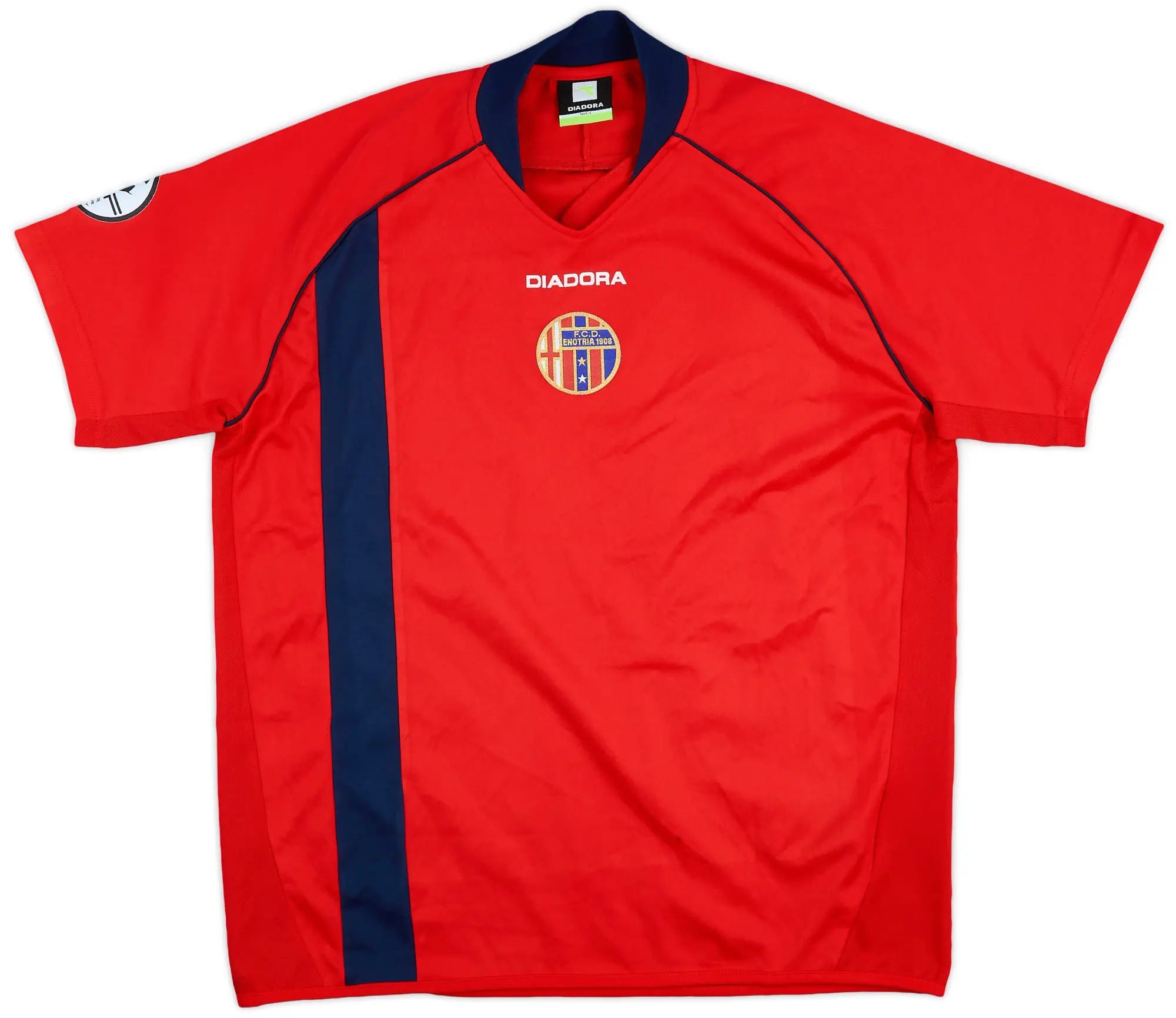 2000s Enotria Diadora Training Shirt - 8/10 - (L)