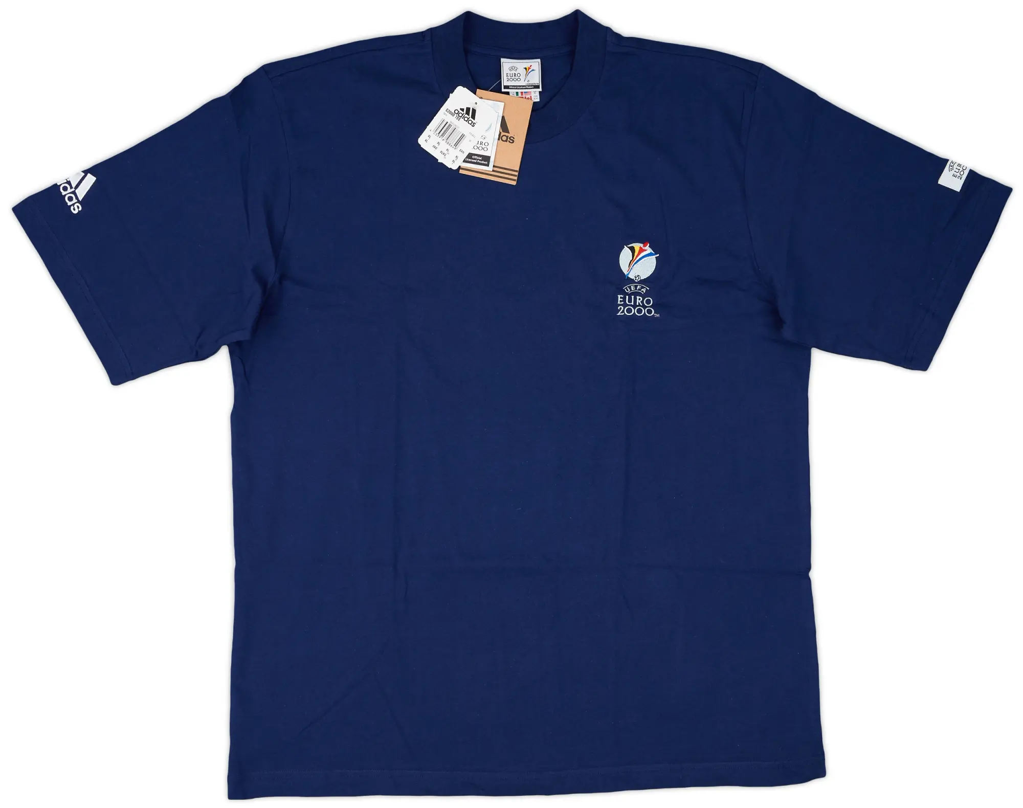 2000 UEFA 'Euro 2000' adidas Cotton Tee (XL)