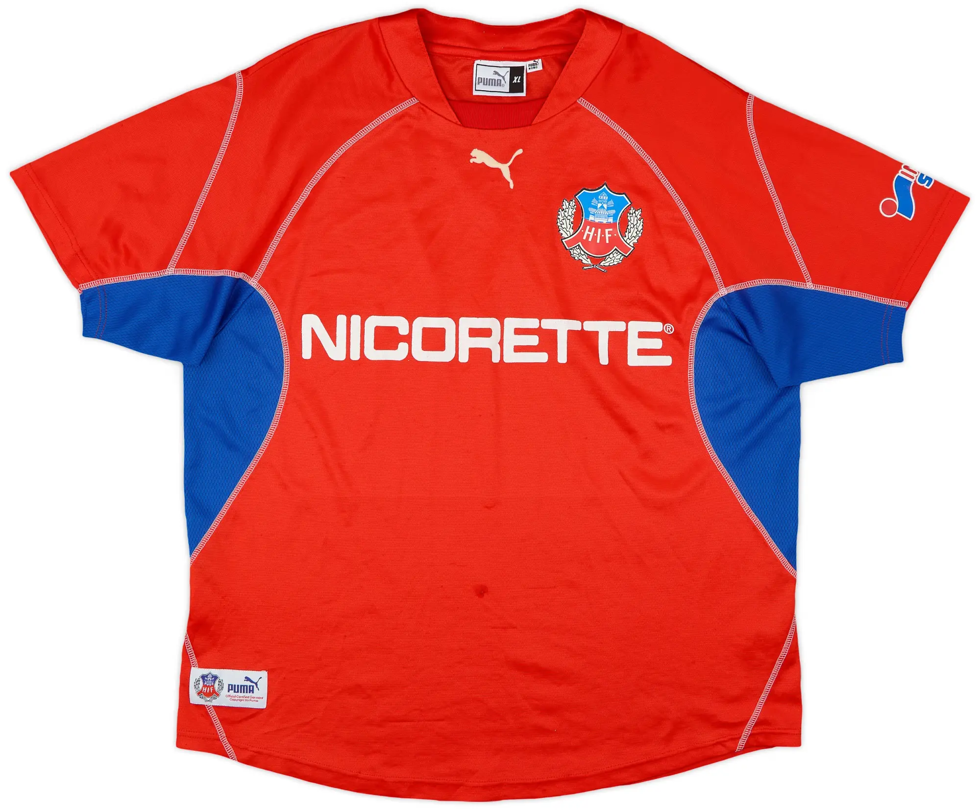 2002-03 Helsingborgs Home Shirt - 5/10 - (XL)