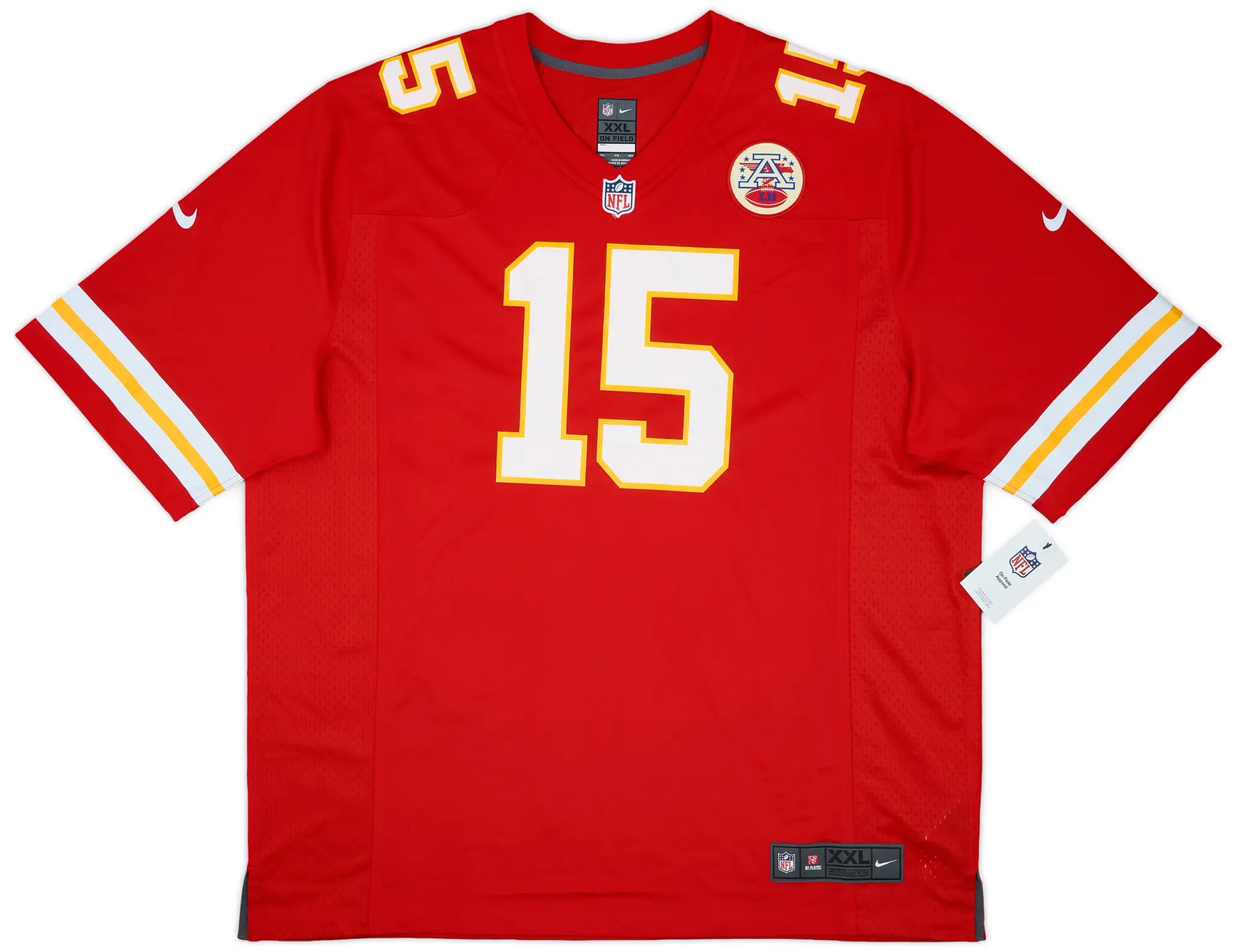 2017-24 Kansas City Chiefs Mahomes #15 Nike Game Home Jersey (XXL)