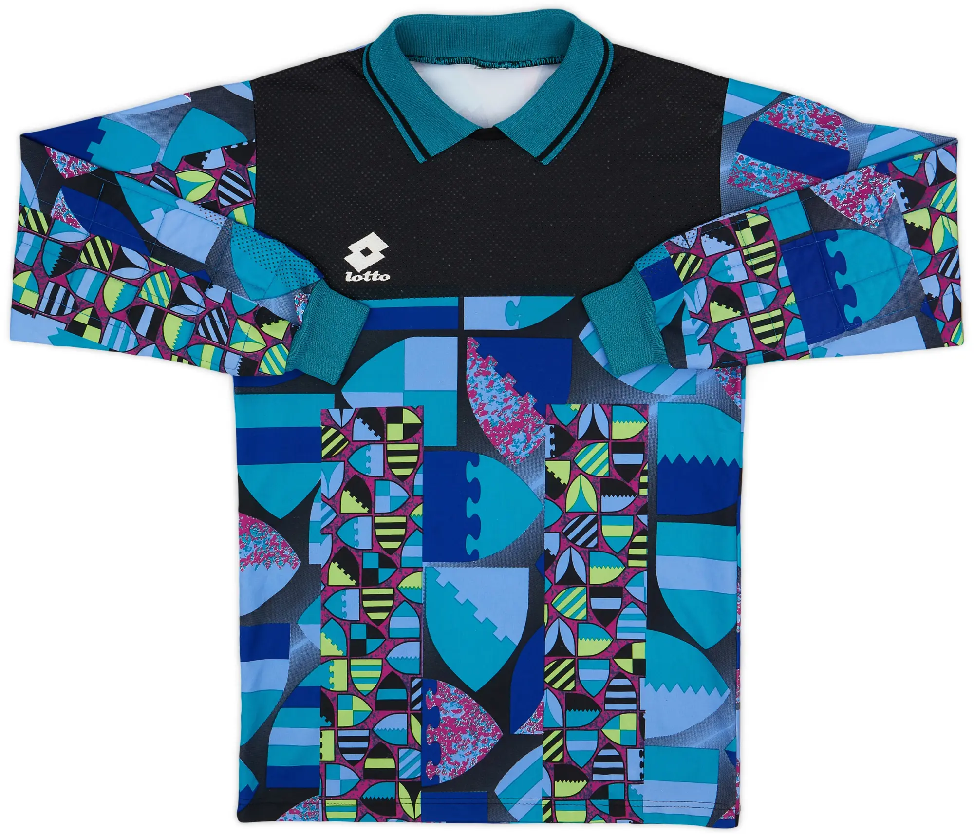 1990s Lotto Template GK Shirt - 8/10 - (L)