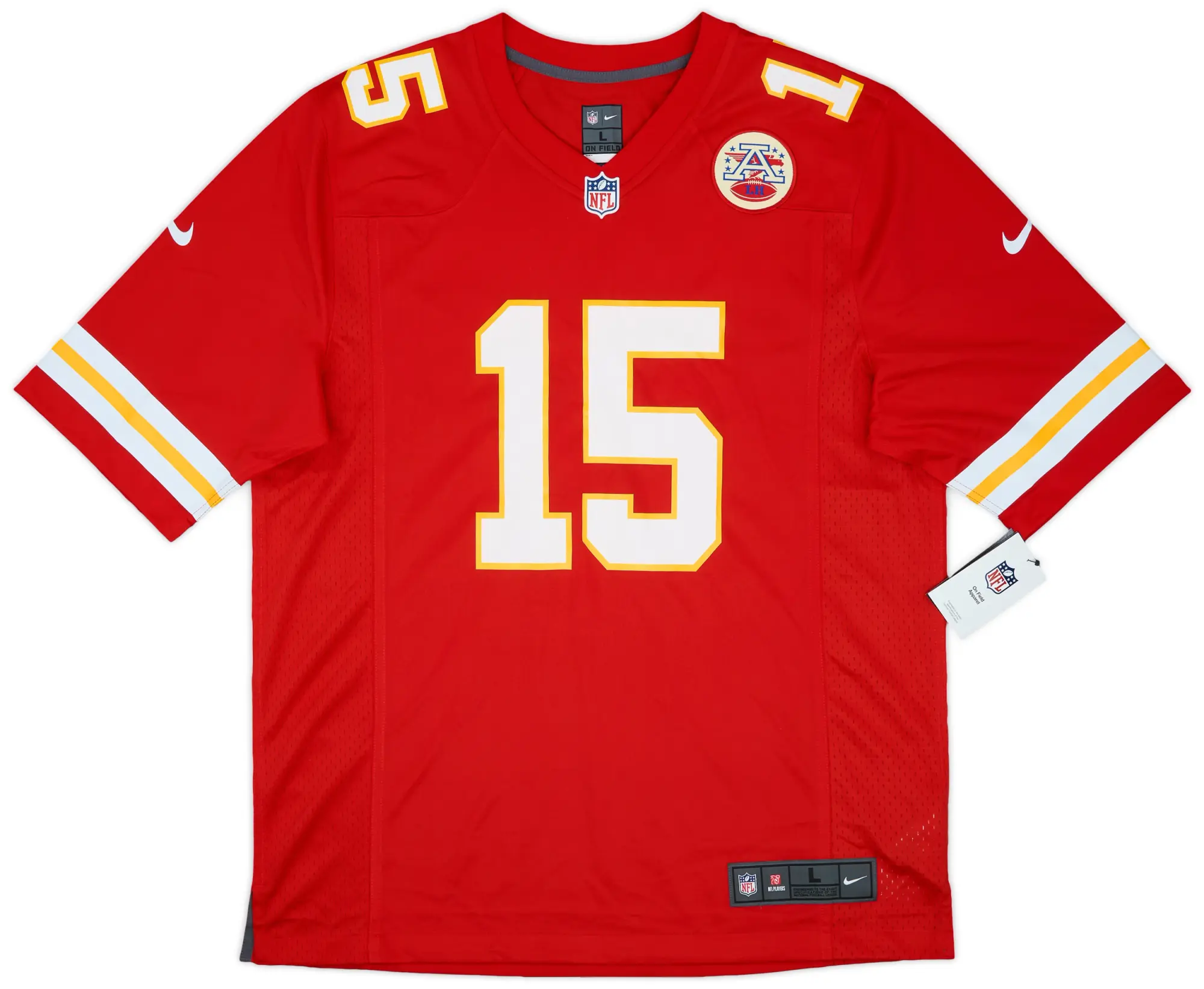 2017-24 Kansas City Chiefs Mahomes #15 Nike Game Home Jersey (L)