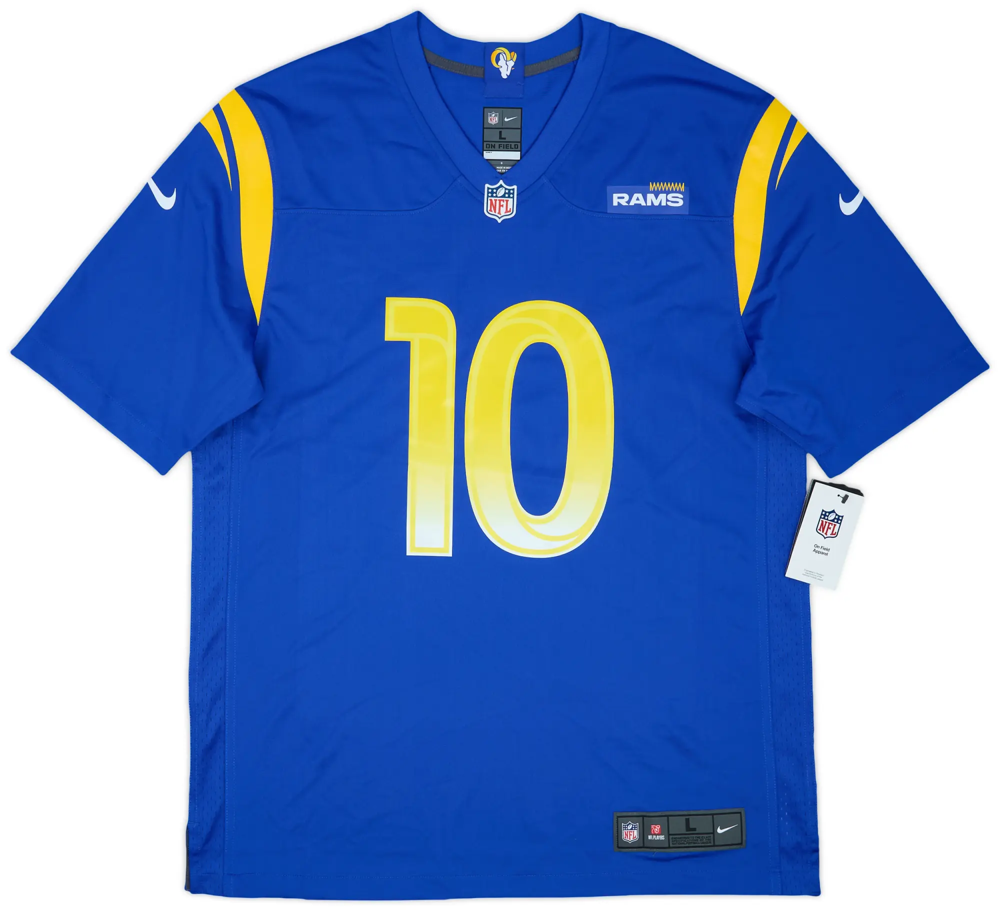 2020-24 LA Rams Kupp #10 Nike Game Home Jersey (L)