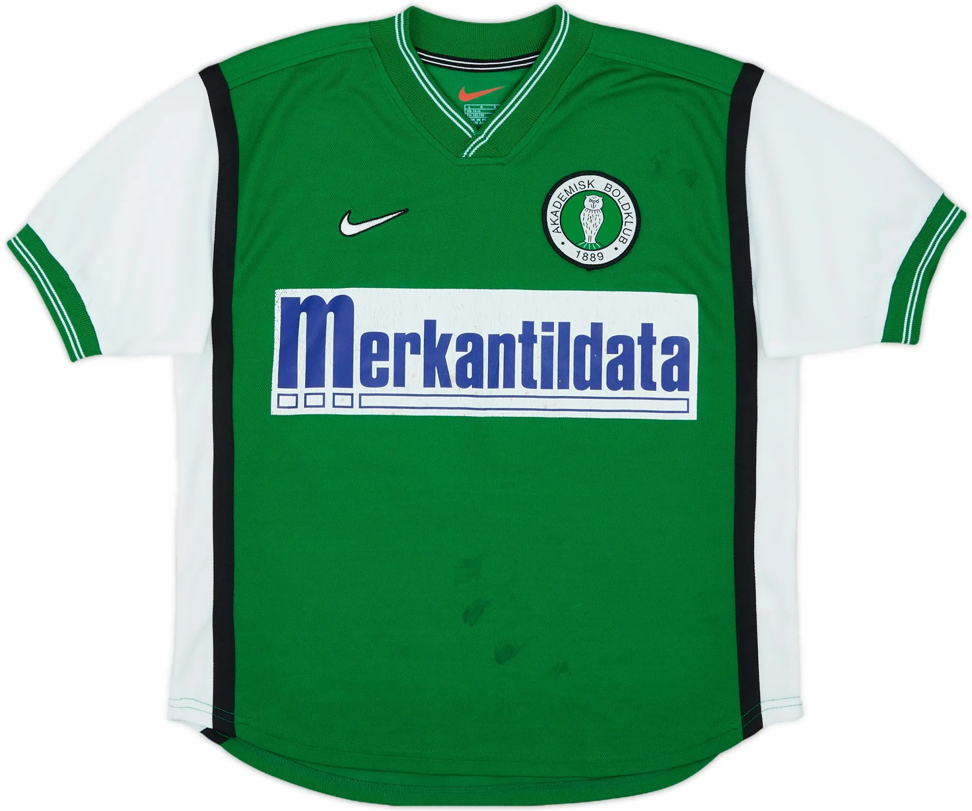 2000-01 Akademisk Boldklub Home Shirt - 6/10 - (L.Boys)