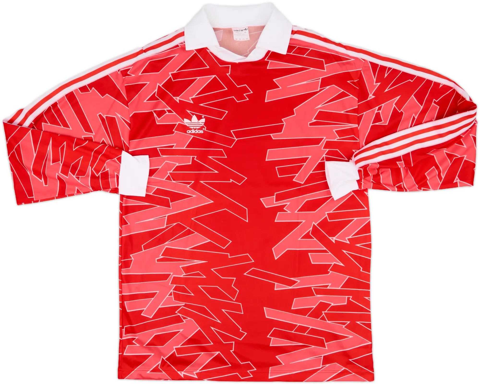 1990s adidas Template L/S Shirt - 10/10 - (XL)