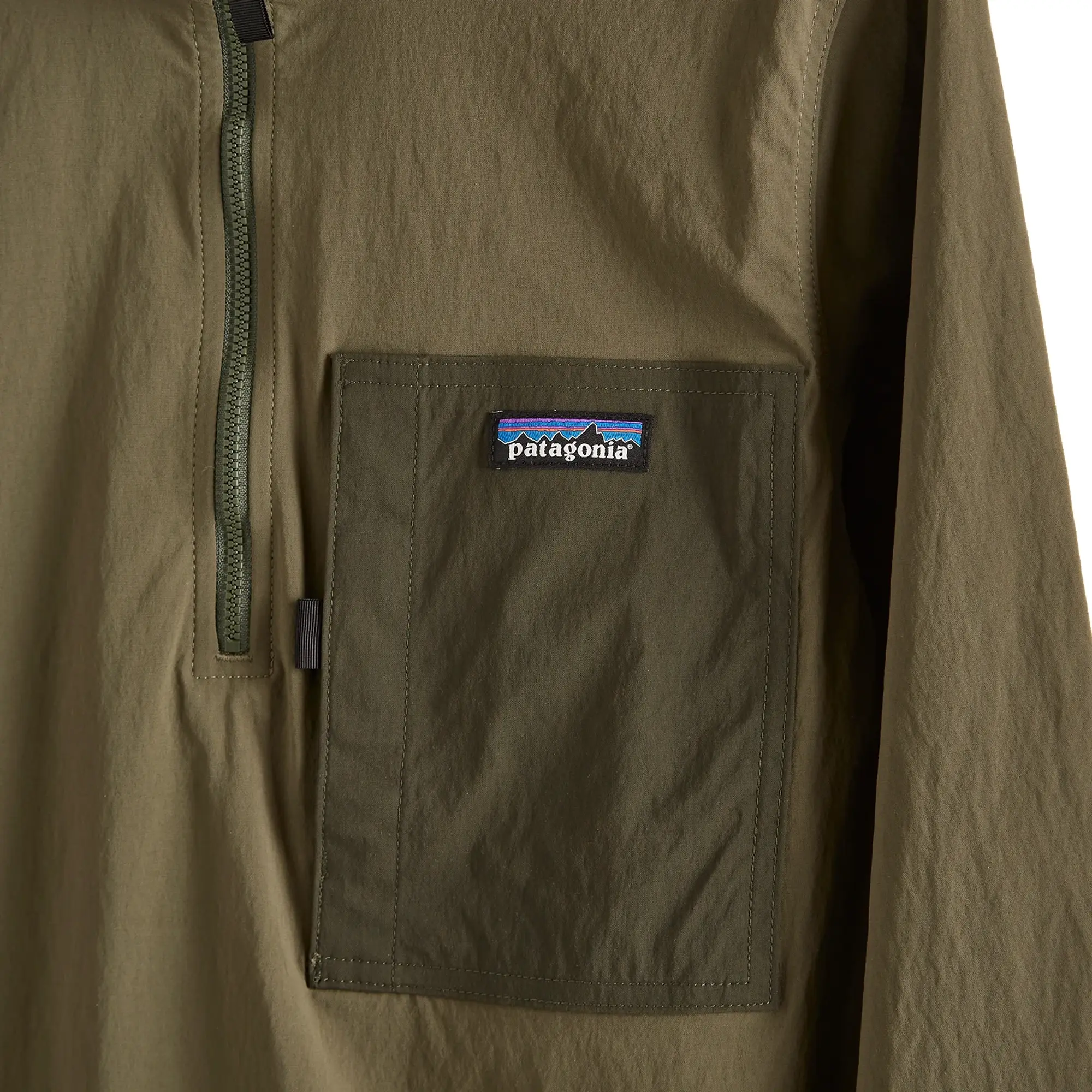 Patagonia Men's Outdoor Everyday Marsupial Pullover Top Basin Green