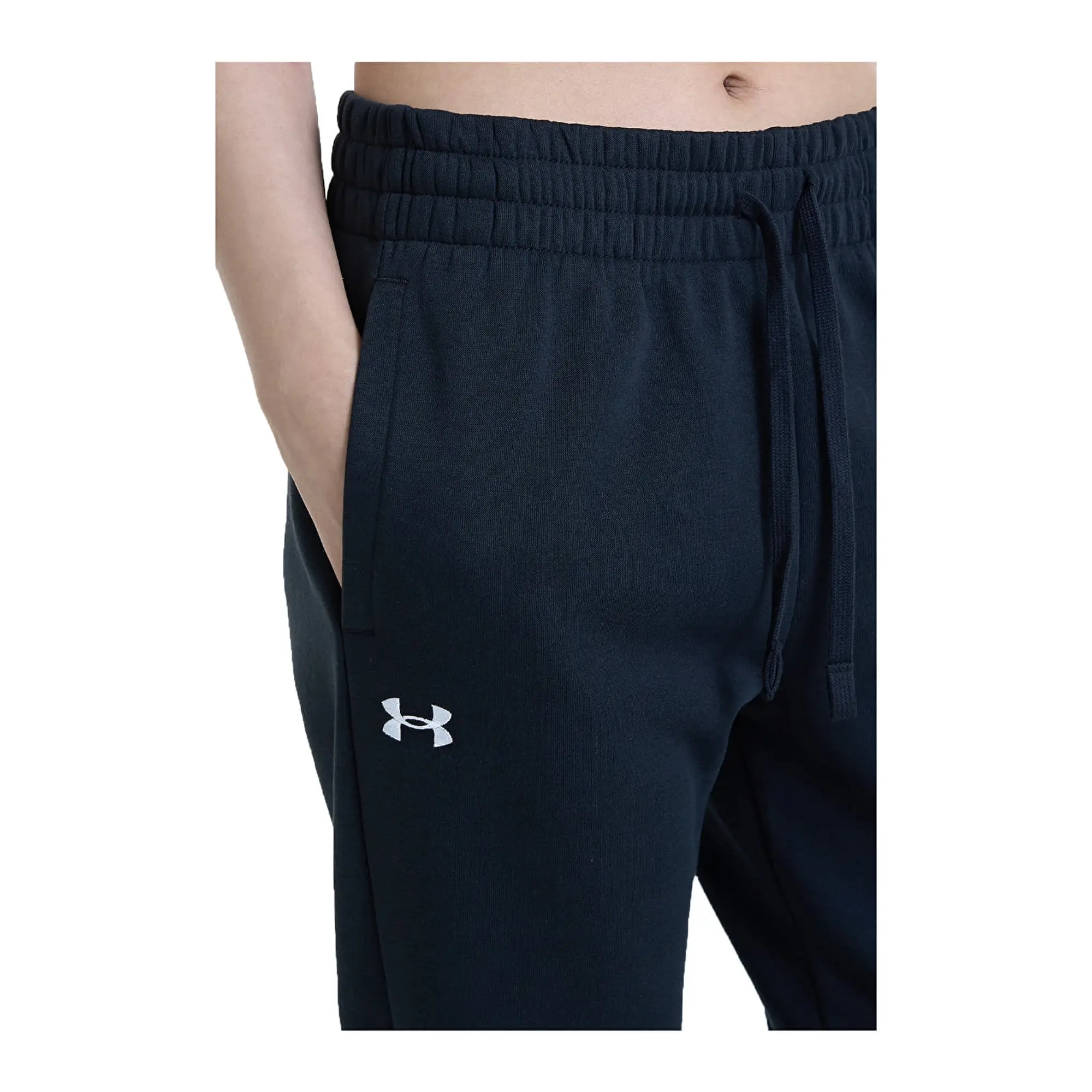 Pants Under Armour Rival Fleece Jogger Black/ White M