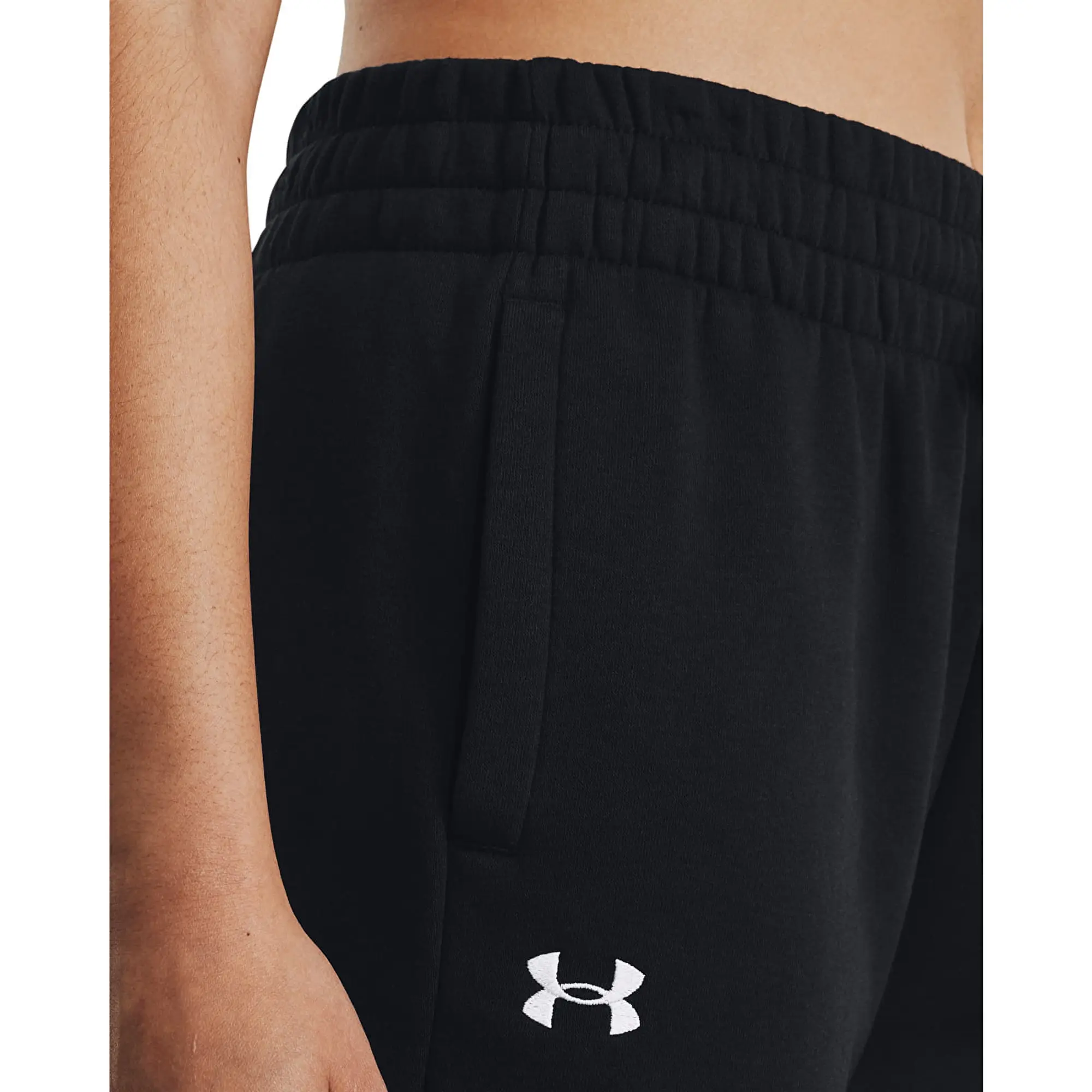 Pants Under Armour Rival Fleece Jogger Black/ White M