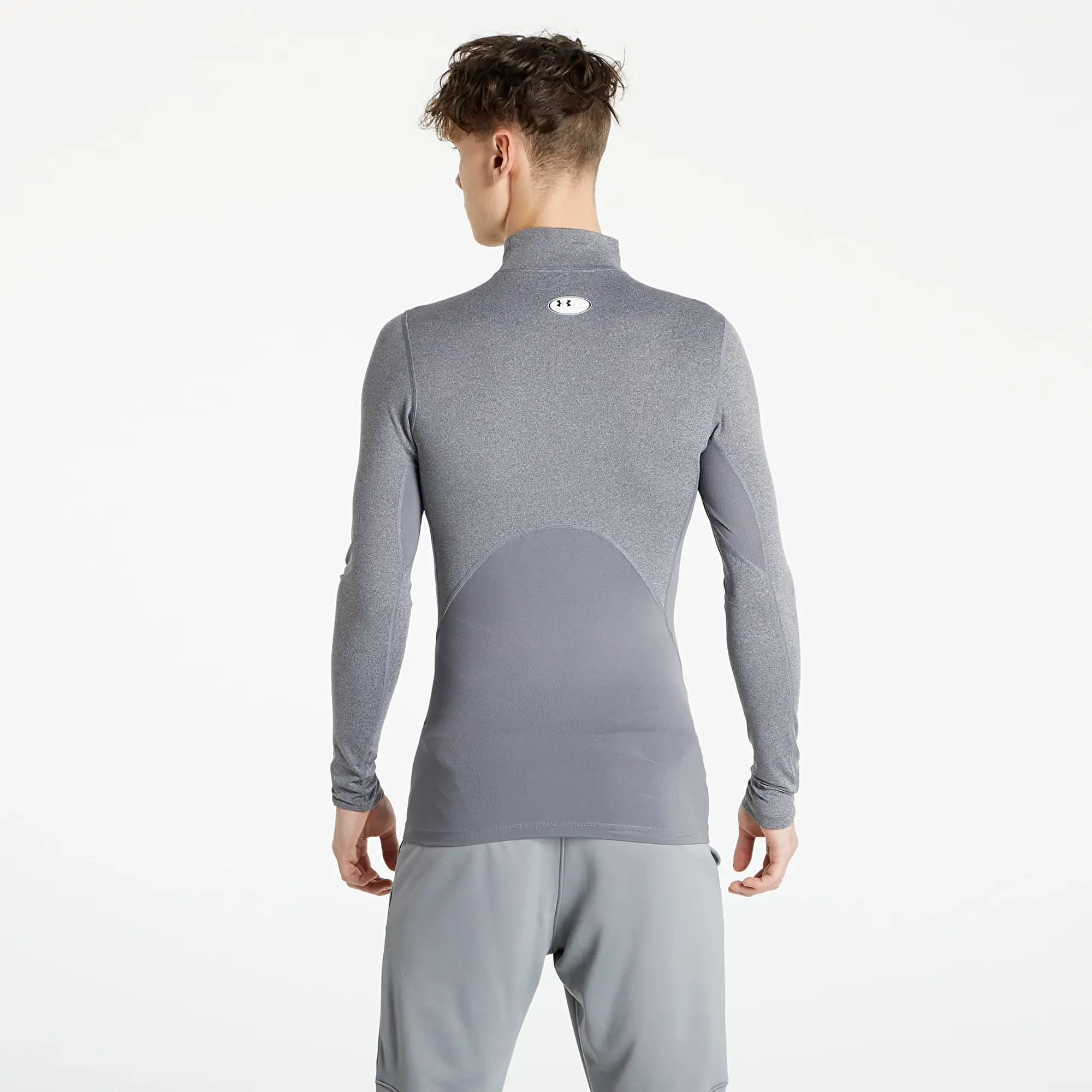 T-Shirt Under Armour Cg Armour Comp Mock Grey S