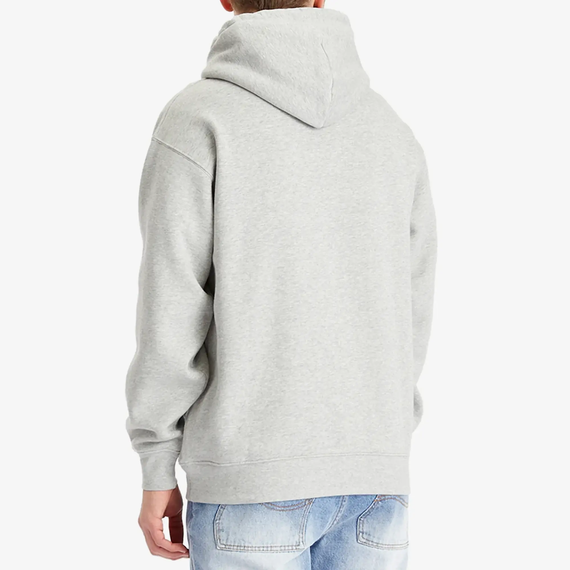 Dime Men's Cursive Logo Hoodie Heather Gray