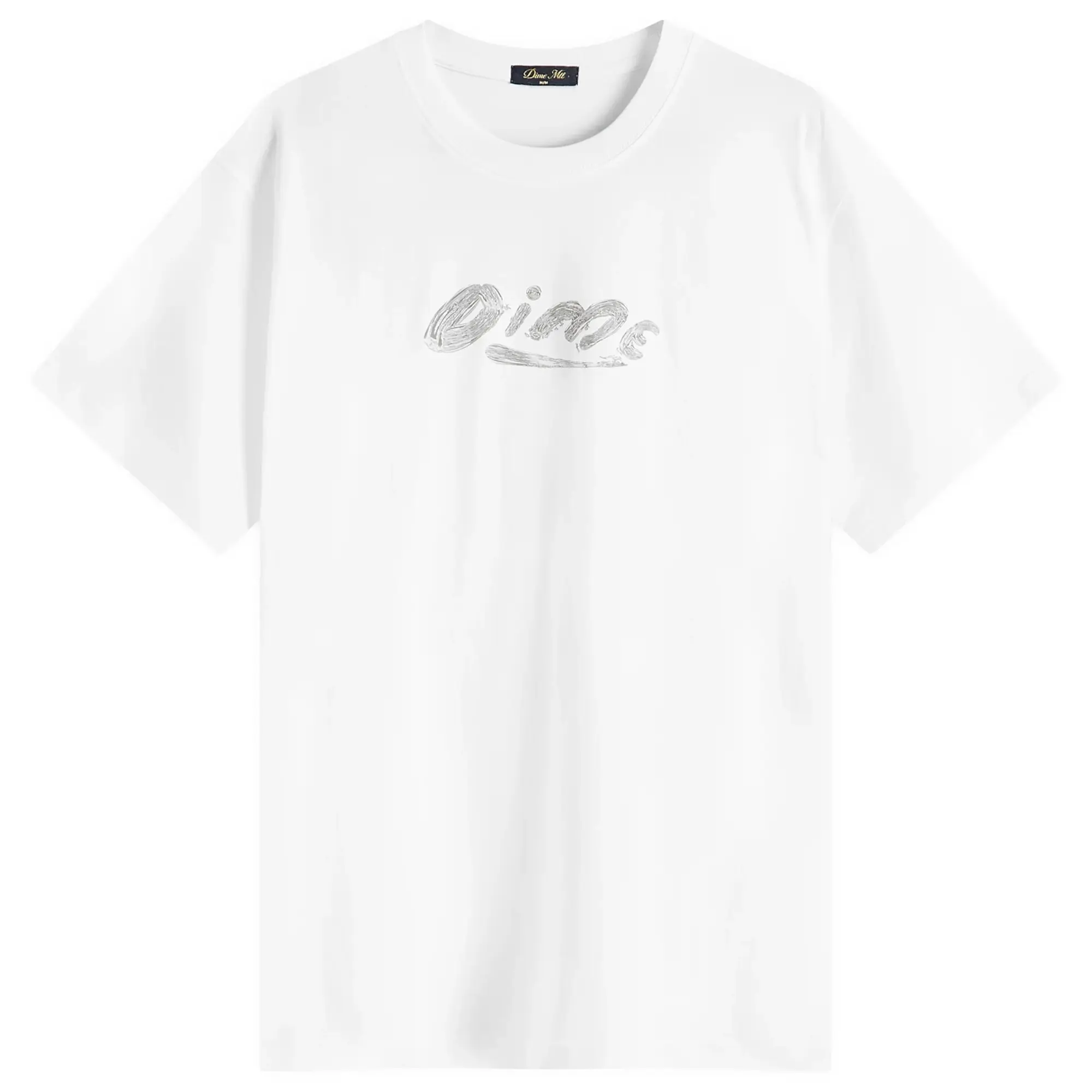 Dime Men's Paint T-Shirt White