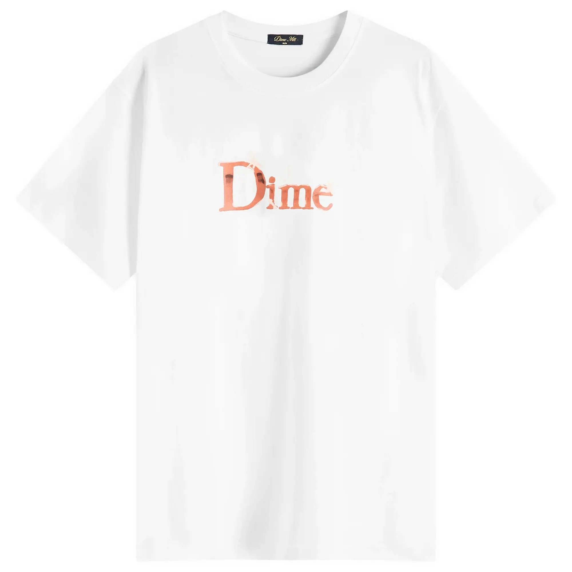 Dime Men's Classic Shiny T-Shirt White