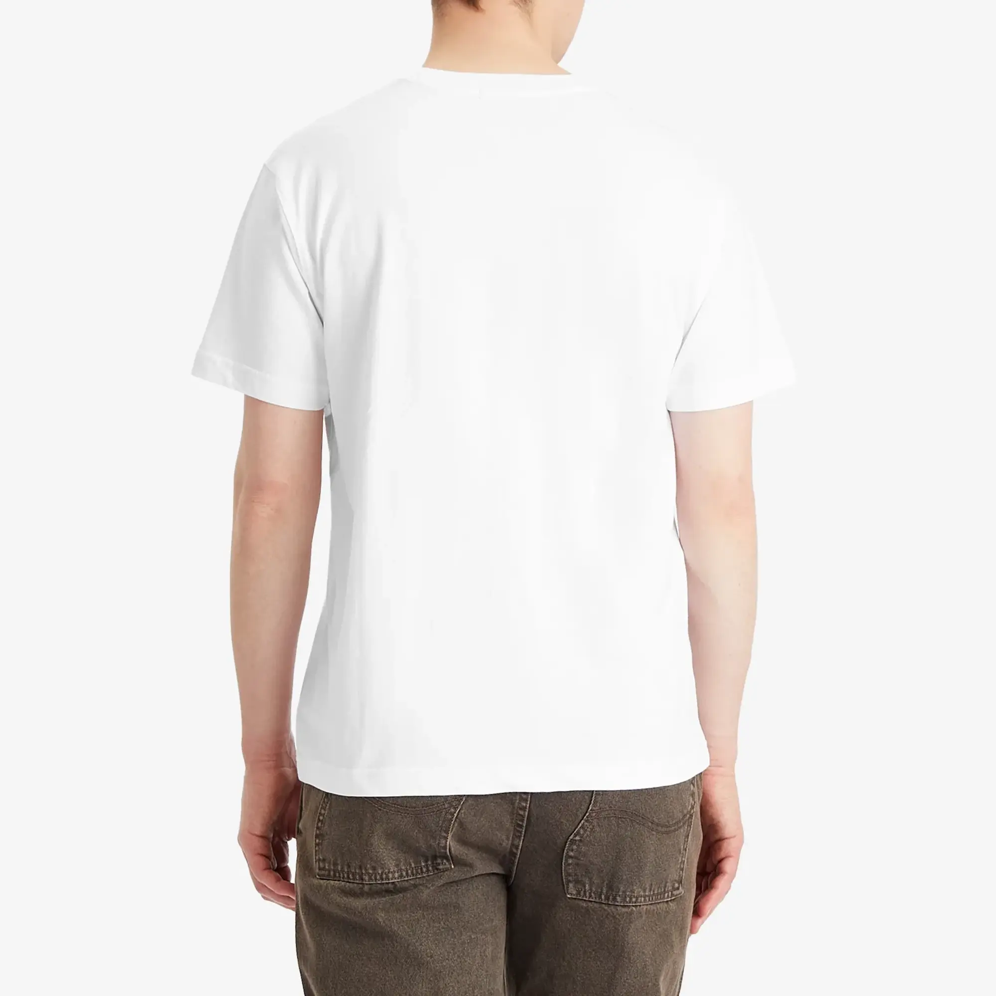 Dime Men's Classic Shiny T-Shirt White