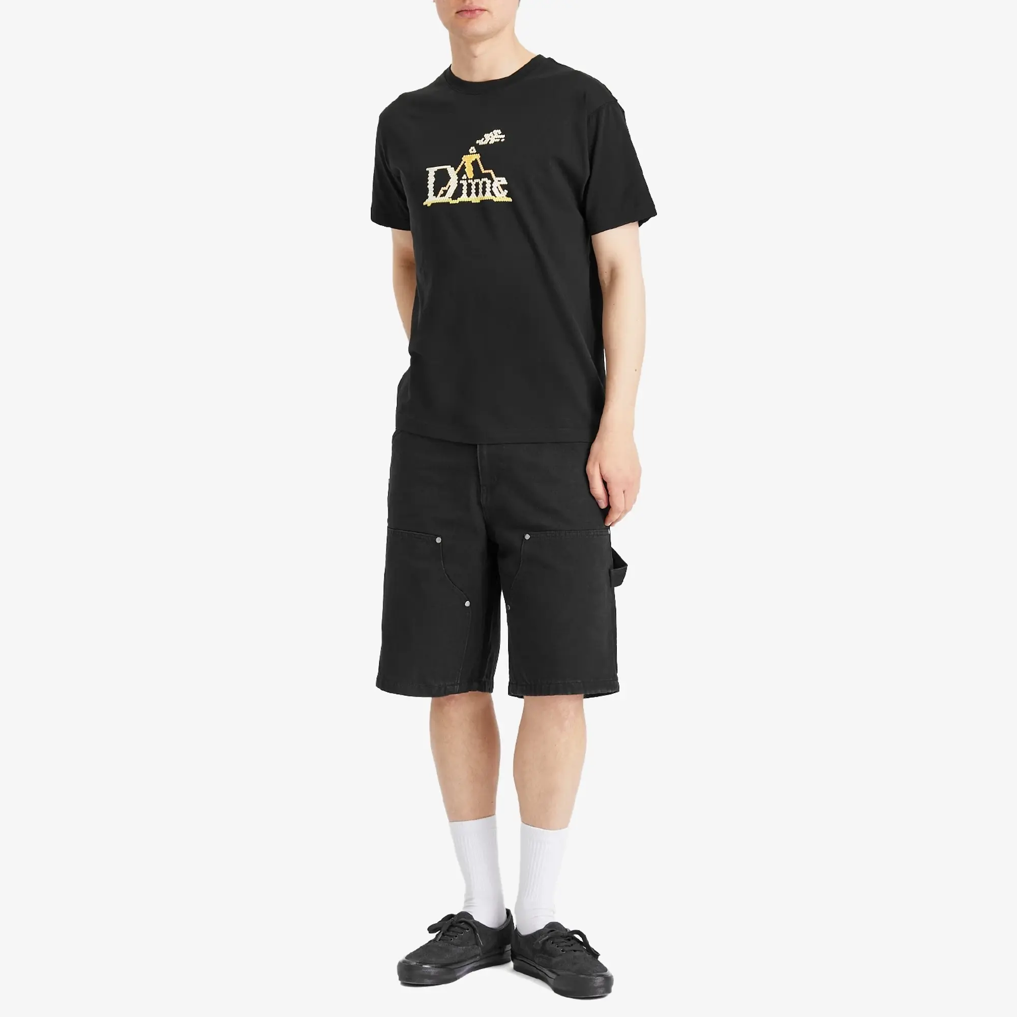 Dime Men's Classic Lightbright T-Shirt Black