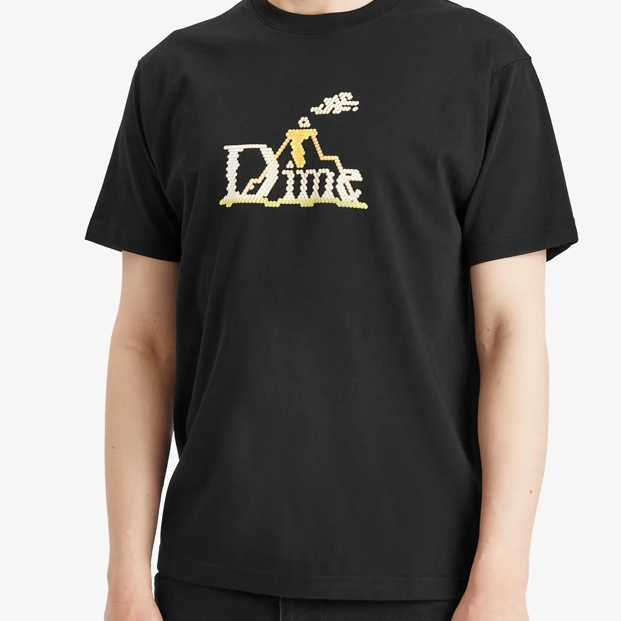 Dime Men's Classic Lightbright T-Shirt Black